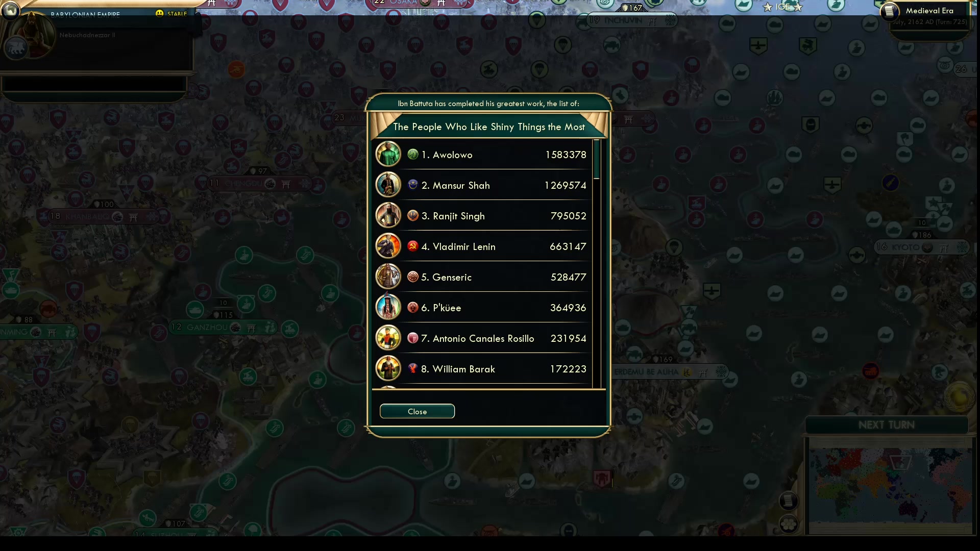 CBR In-Game Screenshot of Can’t Take It With You