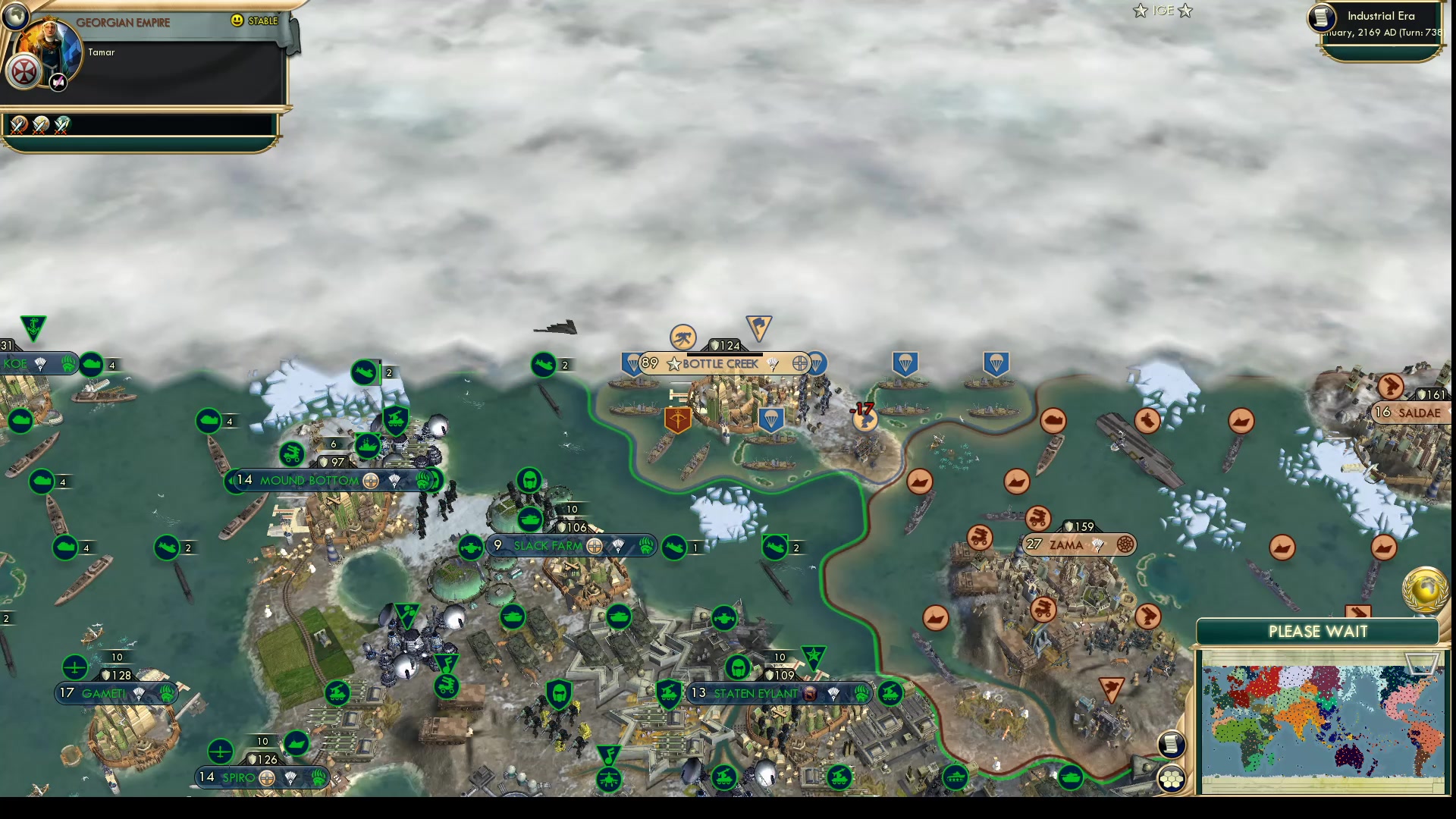 CBR In-Game Screenshot of RUNTS TOGETHER STRONG