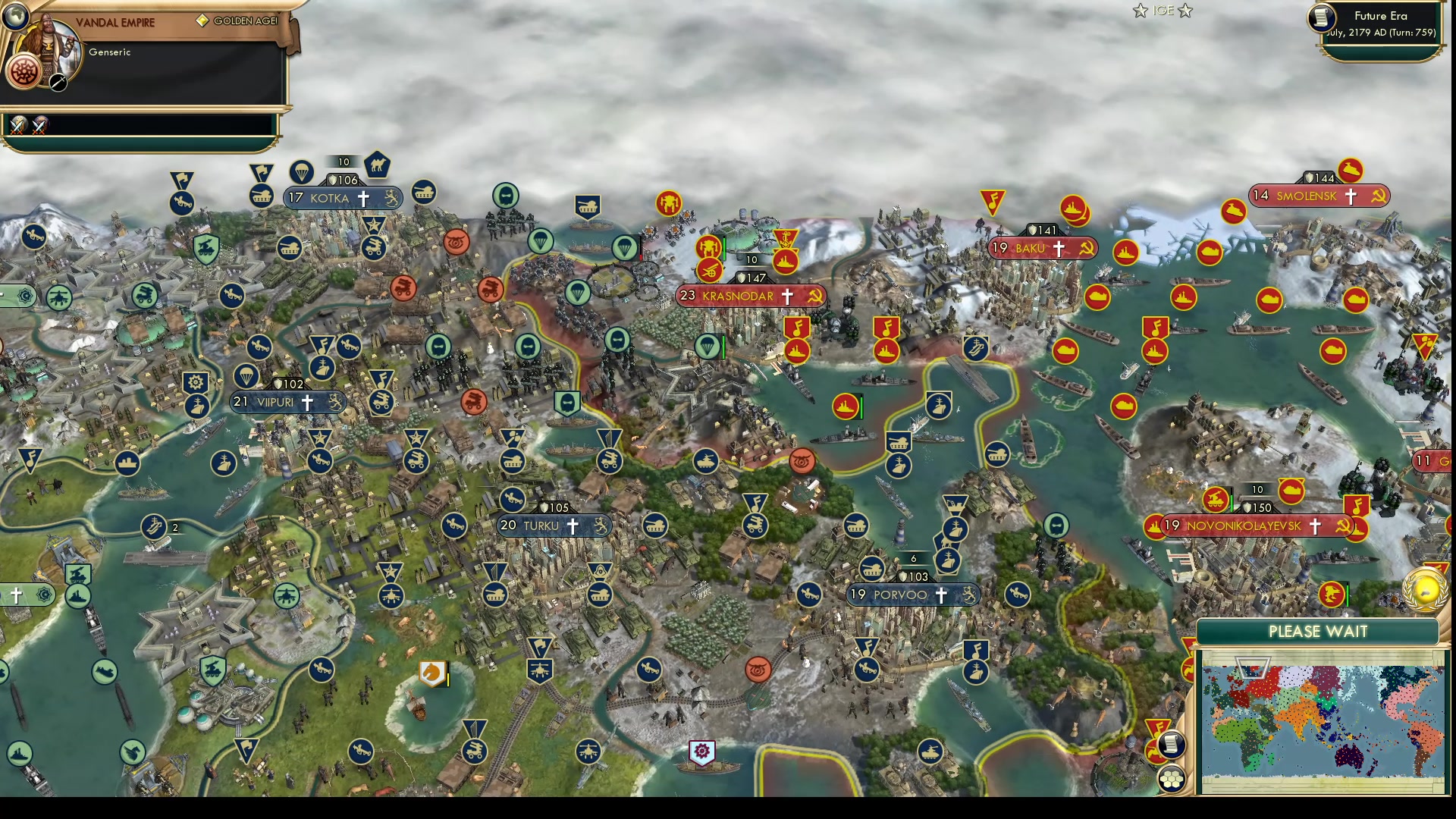 CBR In-Game Screenshot of Beta Copy of the Winter War