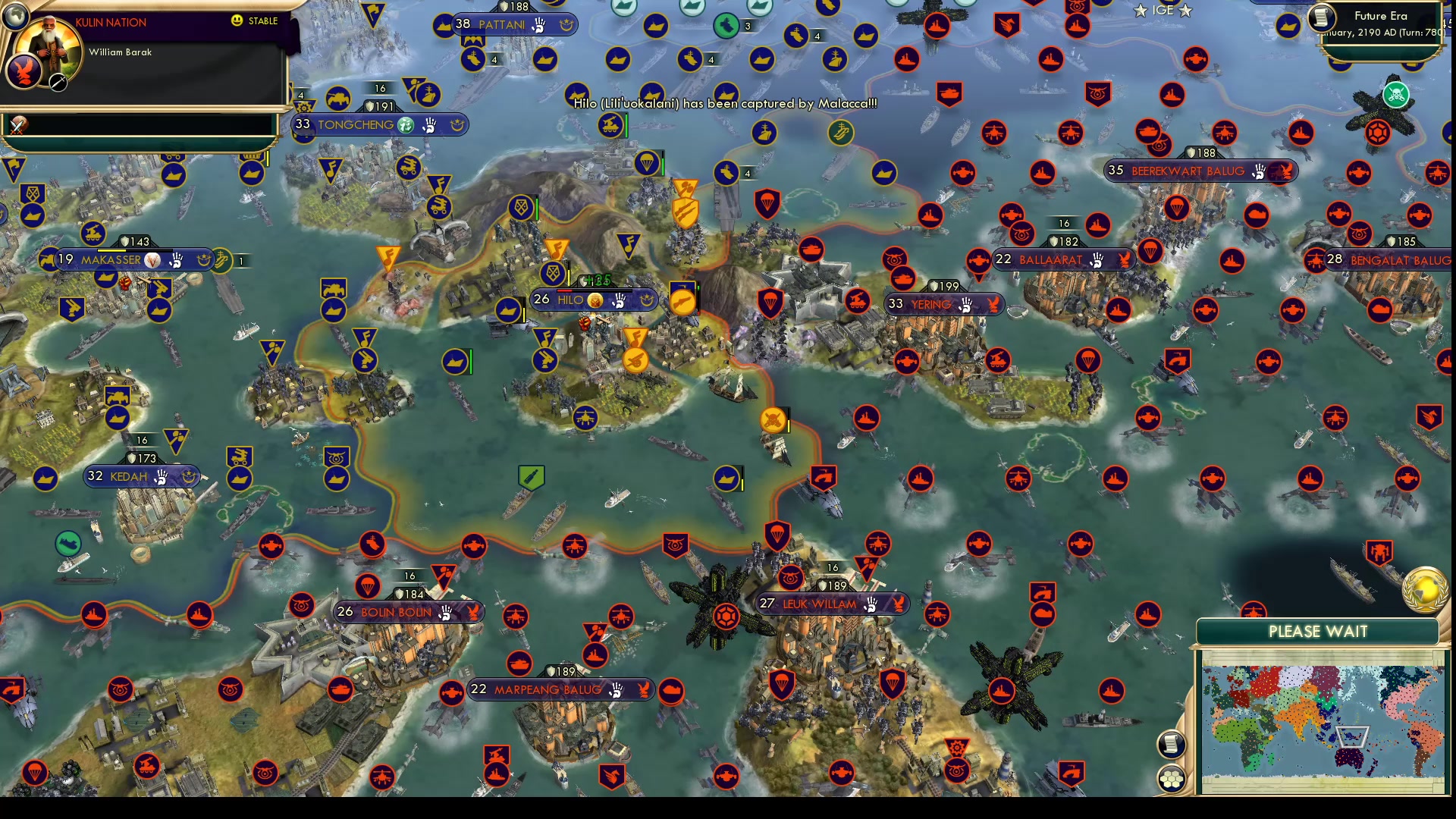 CBR In-Game Screenshot of ...The Island is Gone!