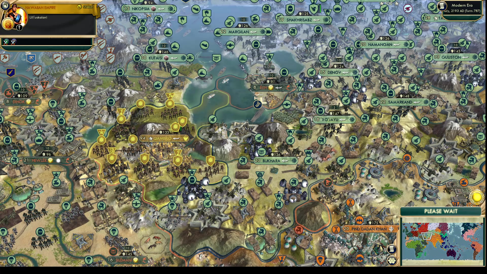 CBR In-Game Screenshot of A Full Account