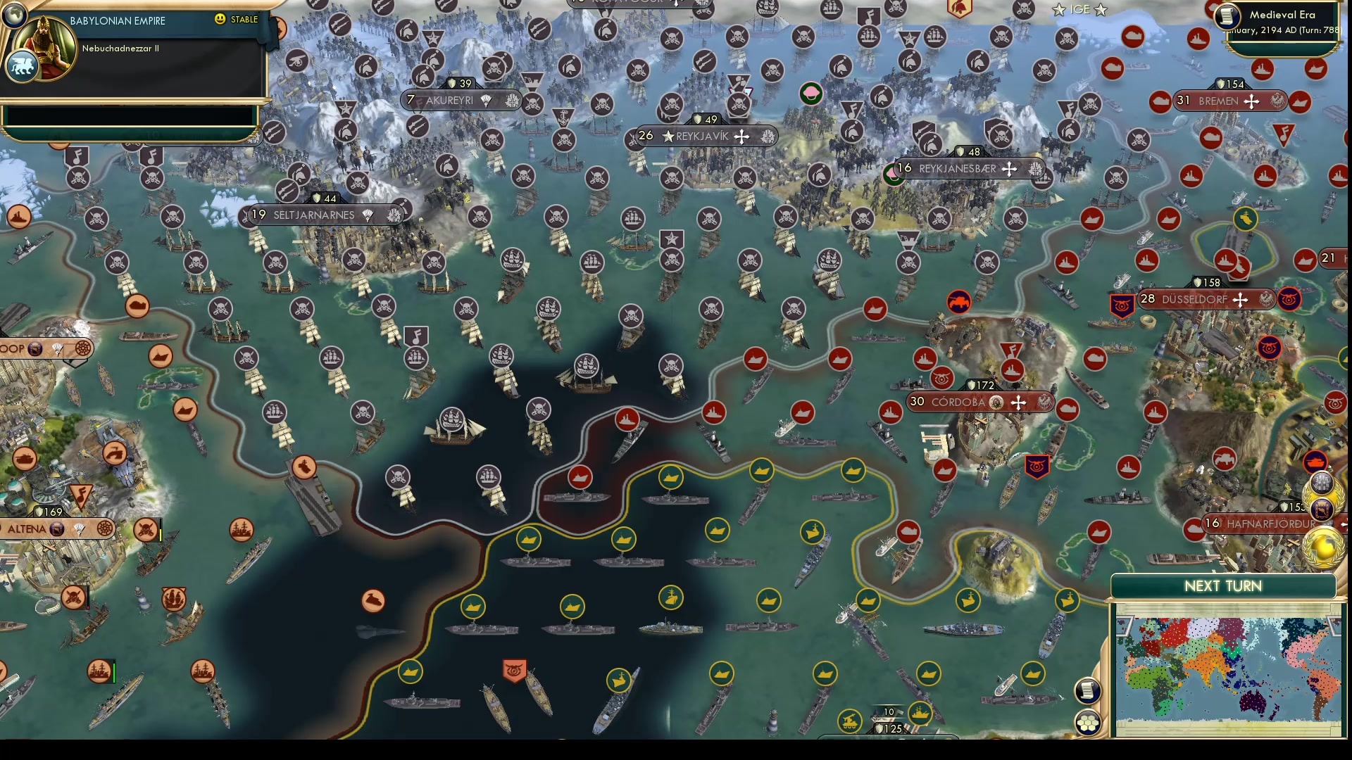 CBR In-Game Screenshot of Iceland, the Raditz of Civ