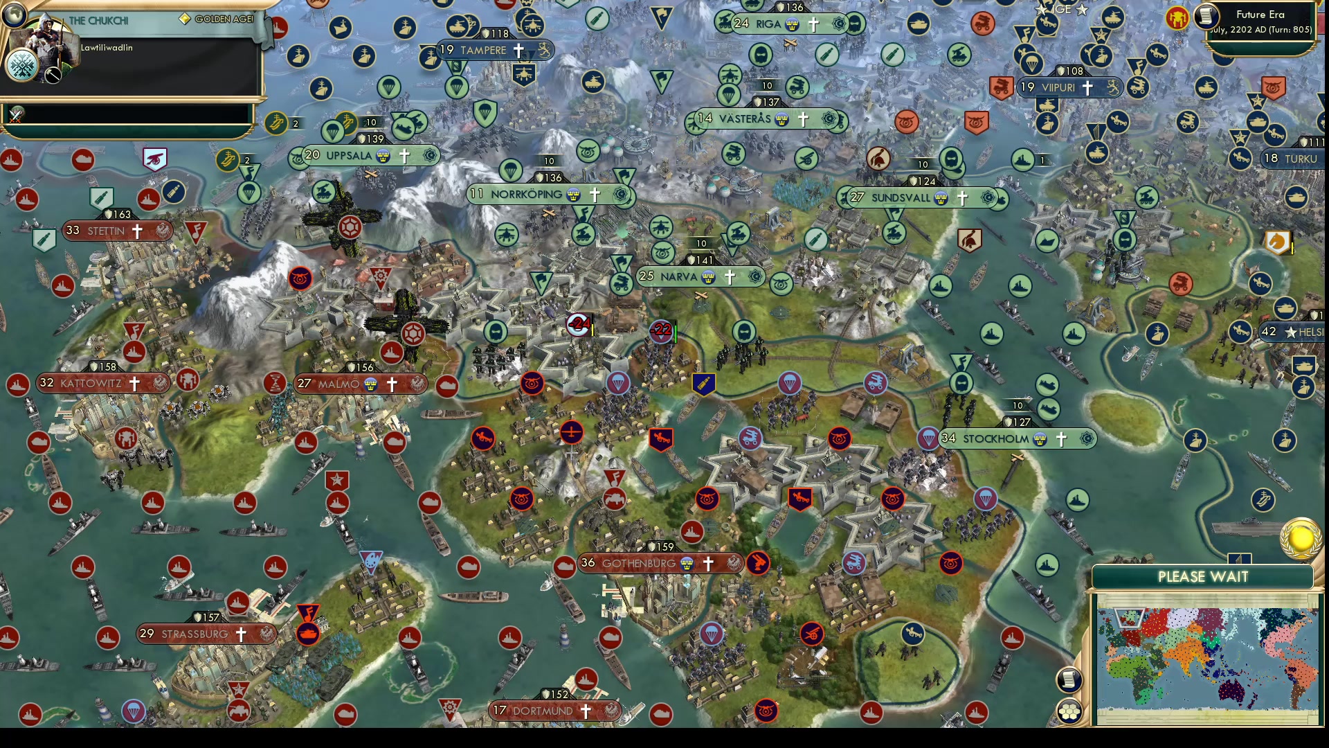 CBR In-Game Screenshot of Don’t Bring Your War With You When You Go