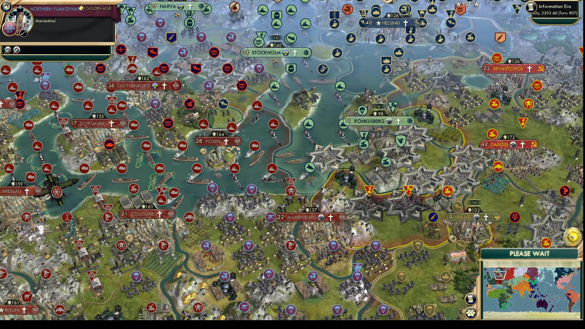 CBR In-Game Screenshot of Konigsberg: Forlorn Hope