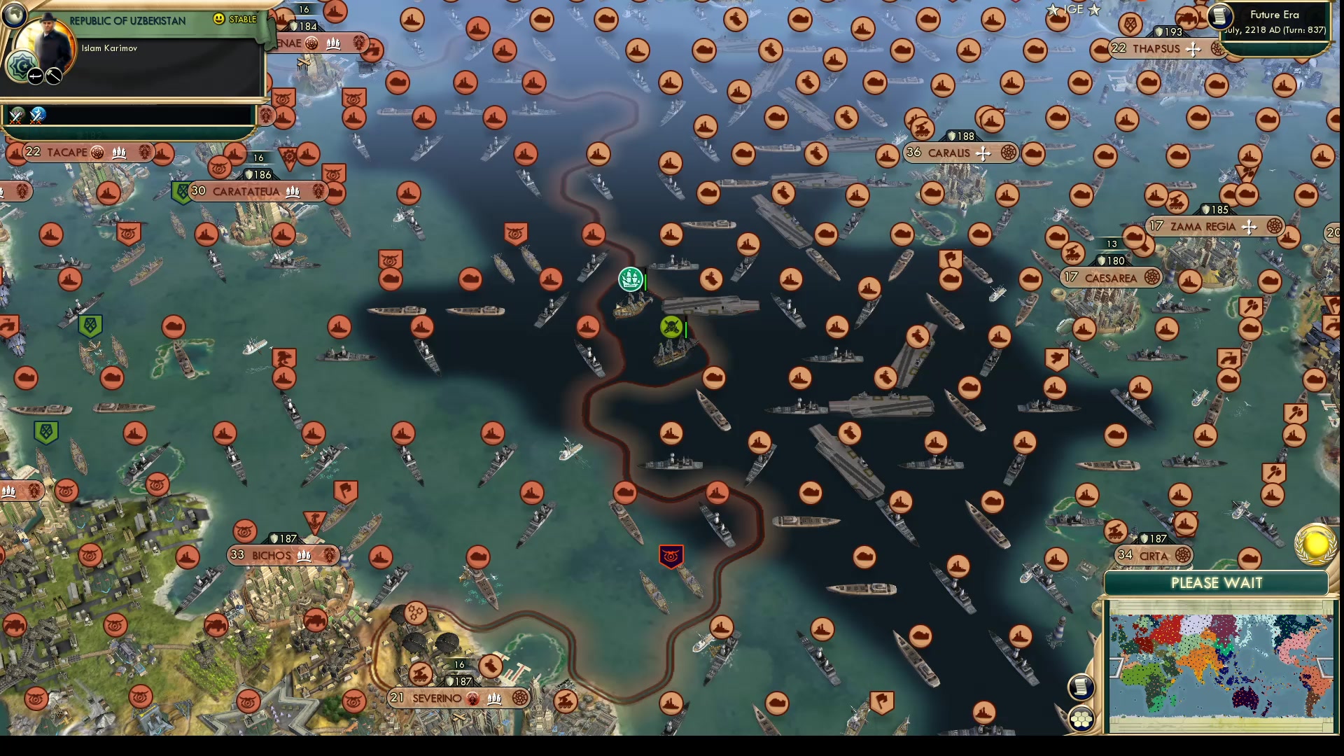 CBR In-Game Screenshot of Making Waves