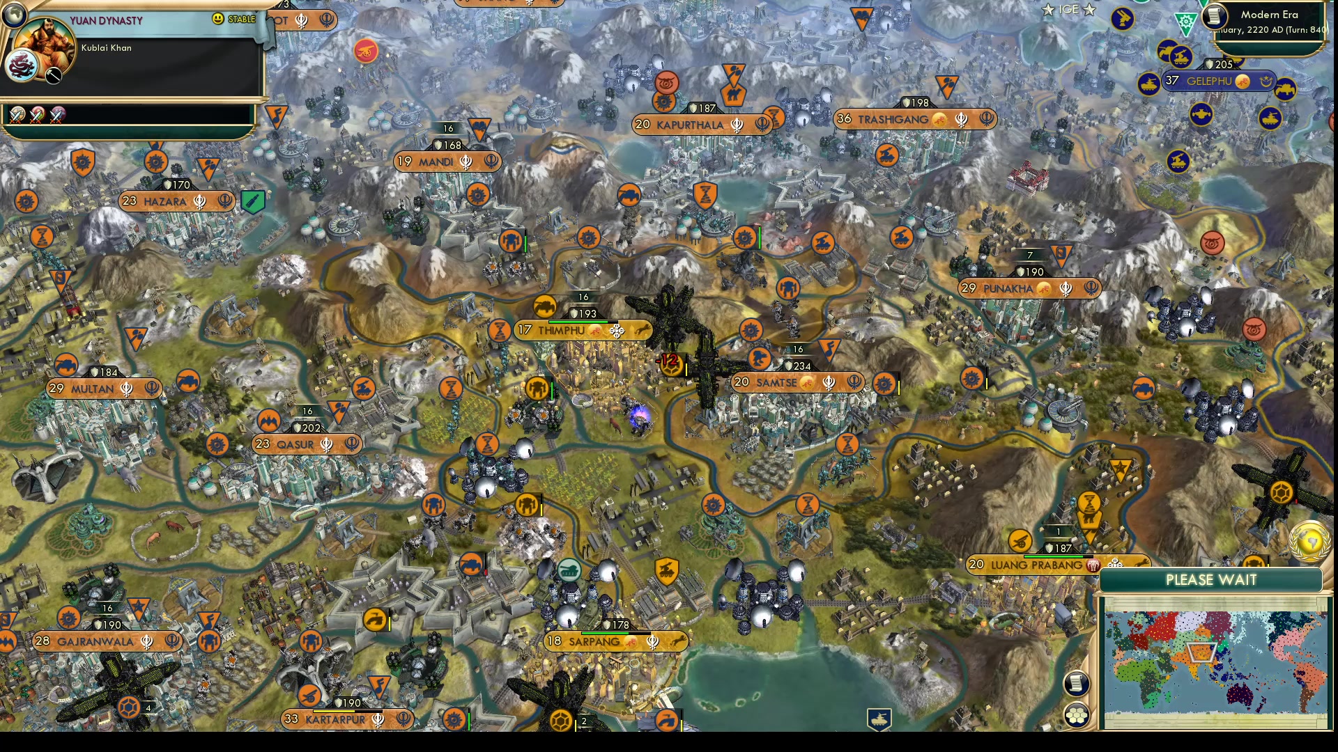 CBR In-Game Screenshot of Blood in All Directions