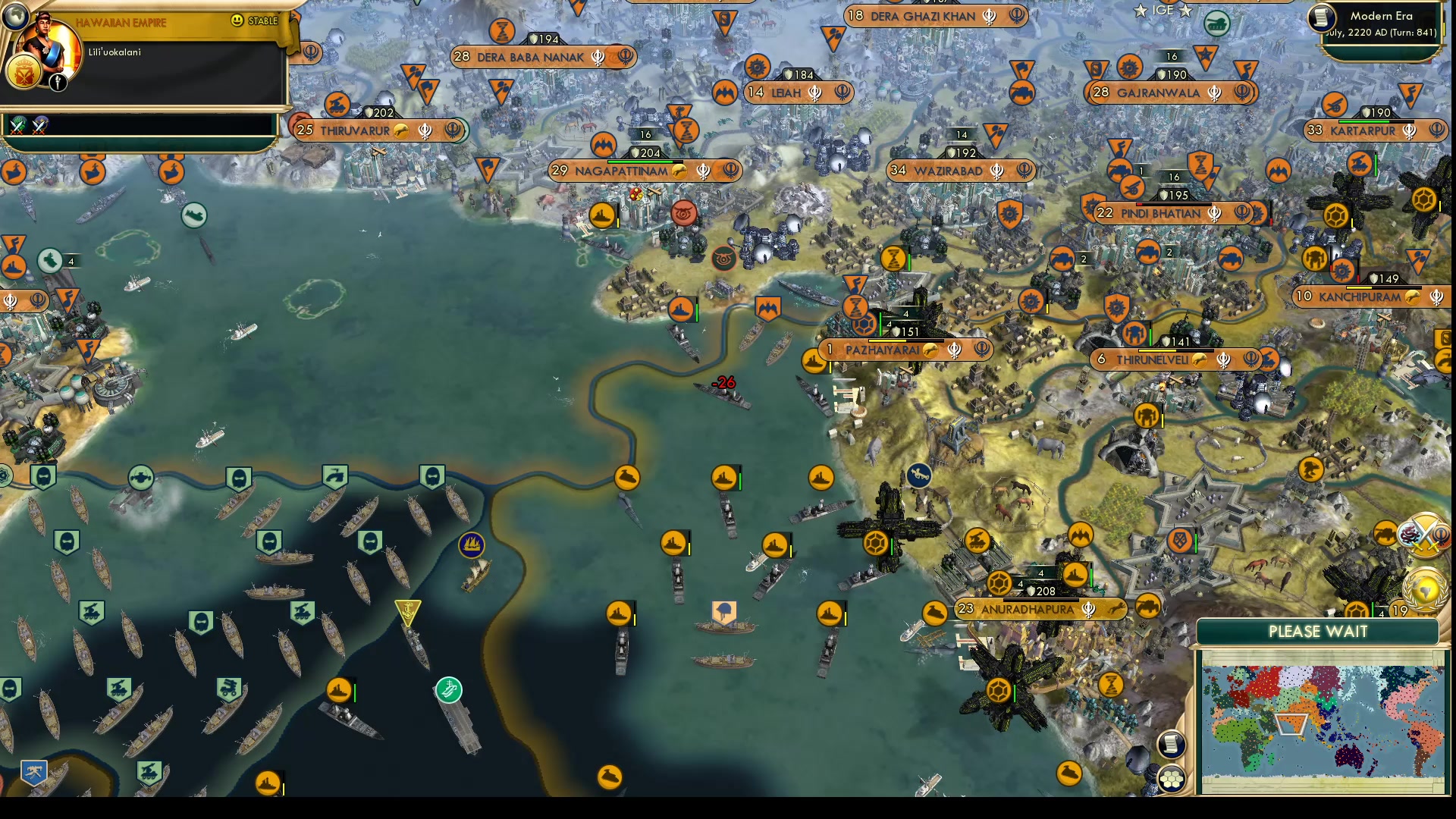 CBR In-Game Screenshot of All Along the Line