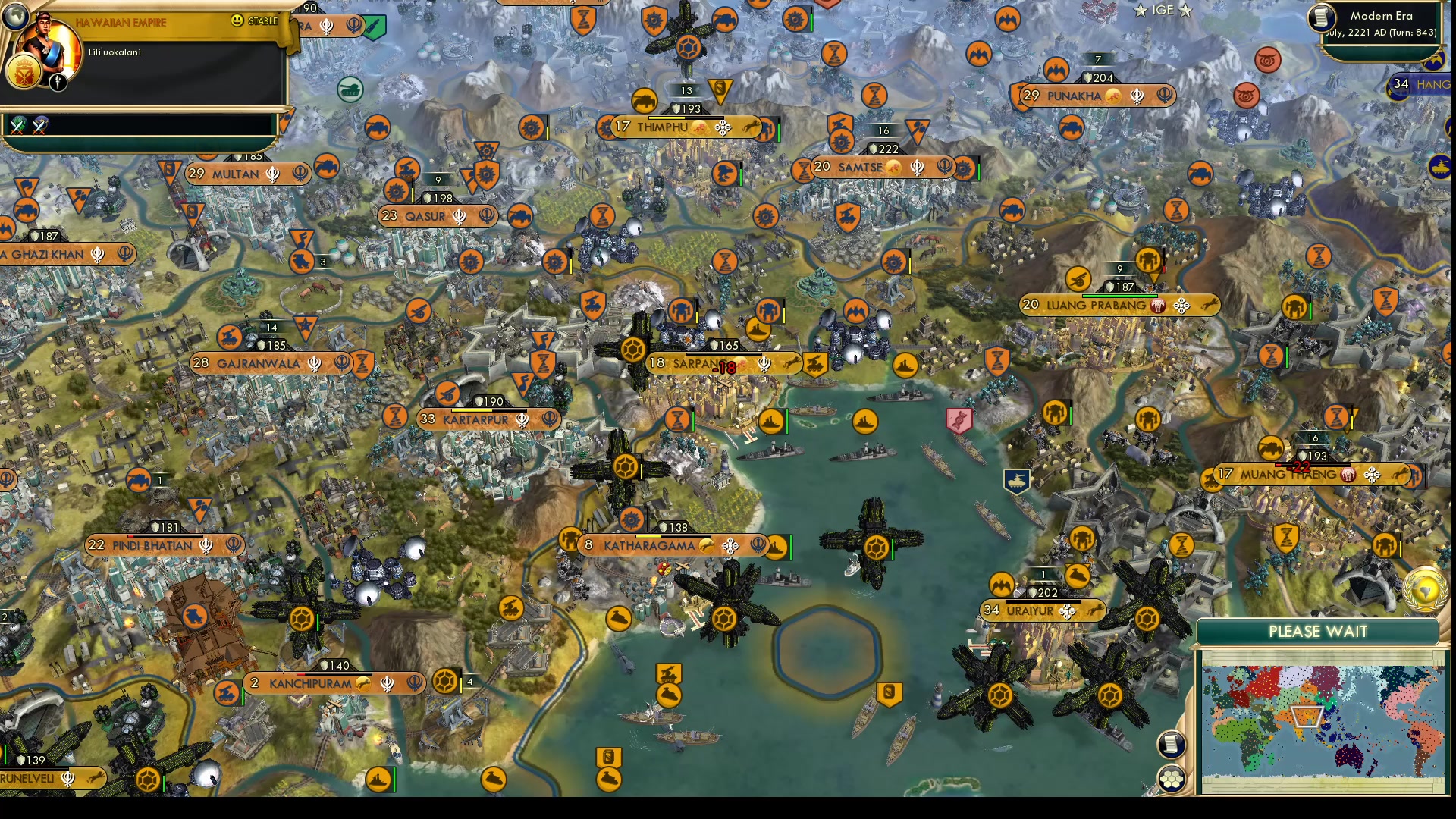 CBR In-Game Screenshot of Continued Attrition