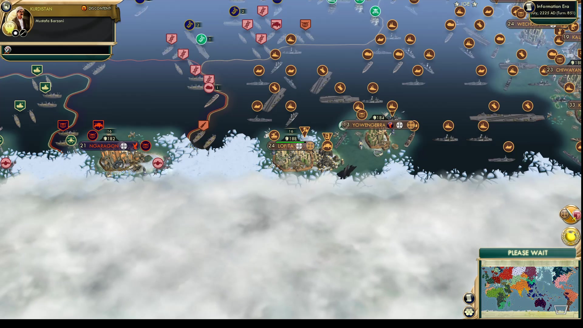 CBR In-Game Screenshot of Let the Ruinous War Begin