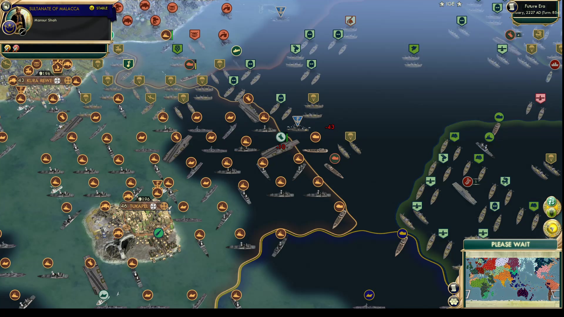 CBR In-Game Screenshot of Aren’t You Needed Elsewhere?