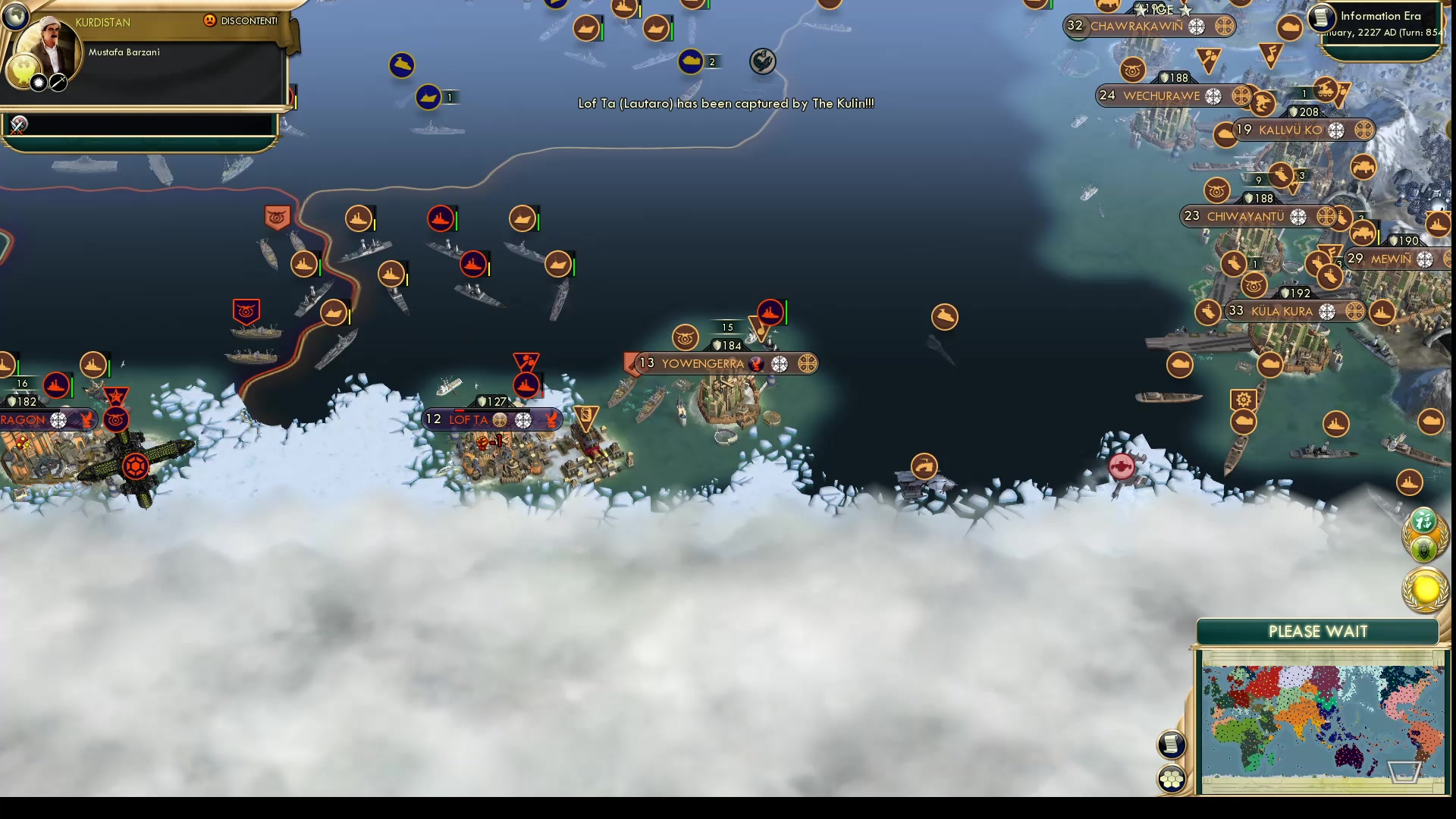 CBR In-Game Screenshot of Antarctic Warfare
