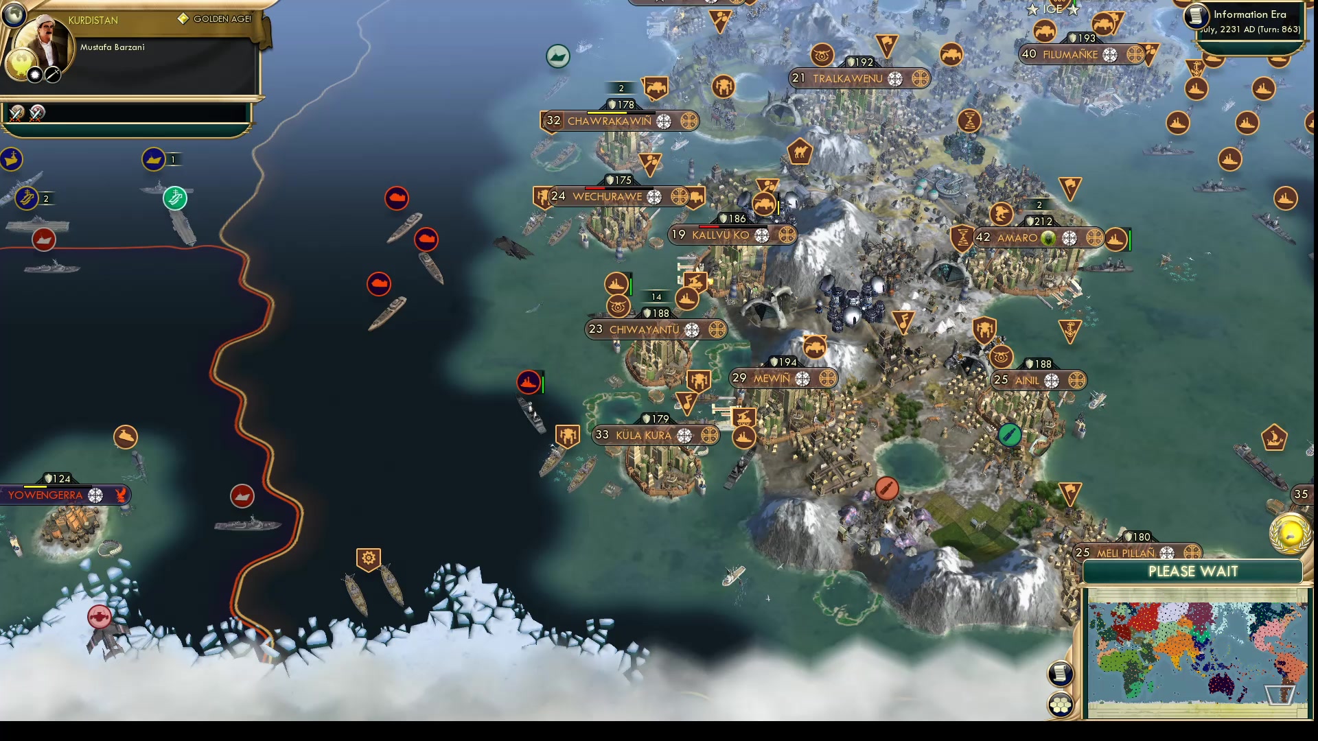 CBR In-Game Screenshot of Swing South