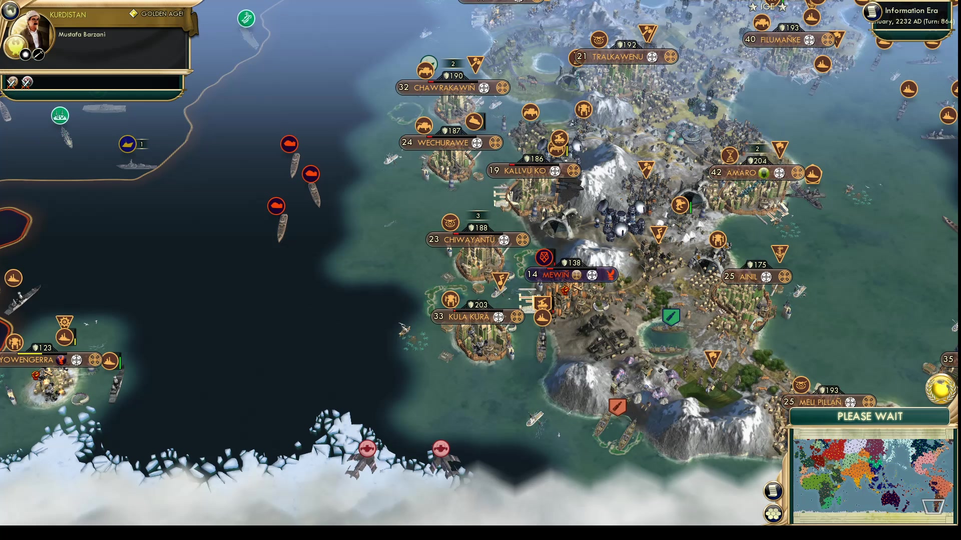 CBR In-Game Screenshot of Central, City is Neutralized