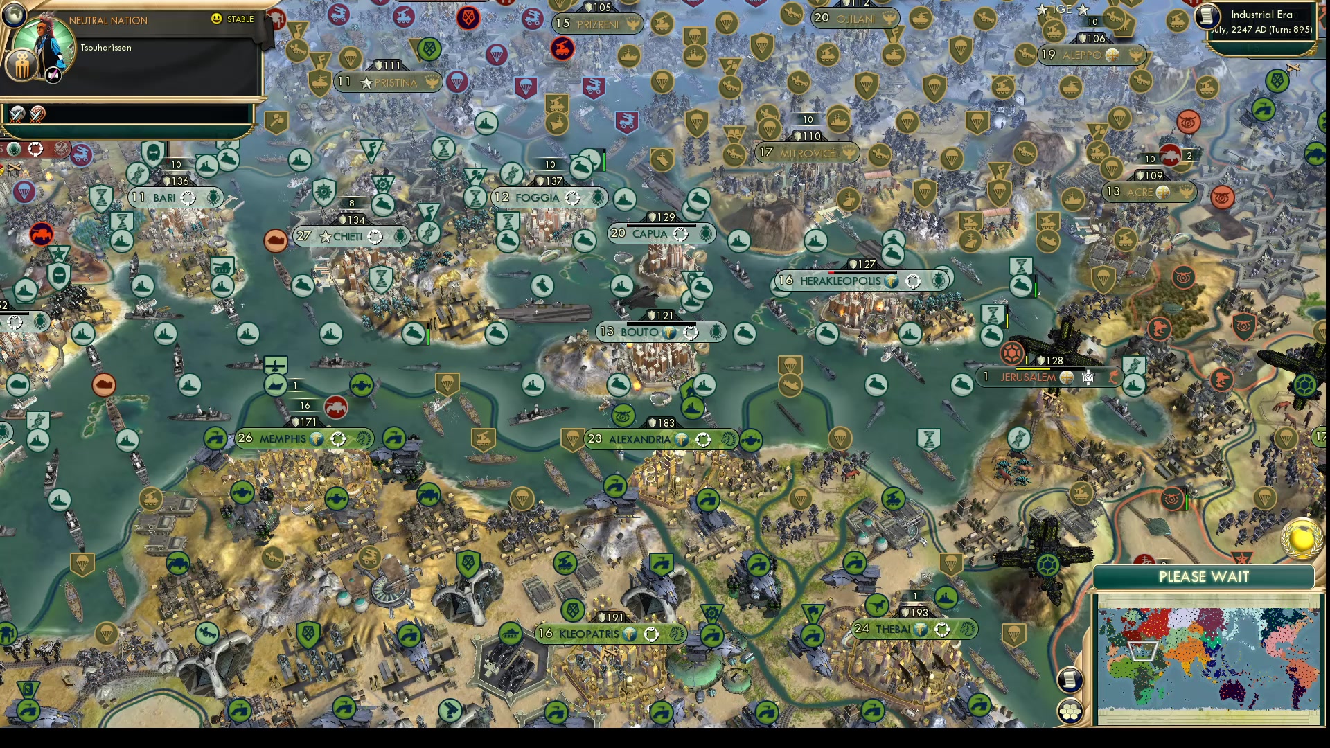 CBR In-Game Screenshot of Mediterranean Bulwark