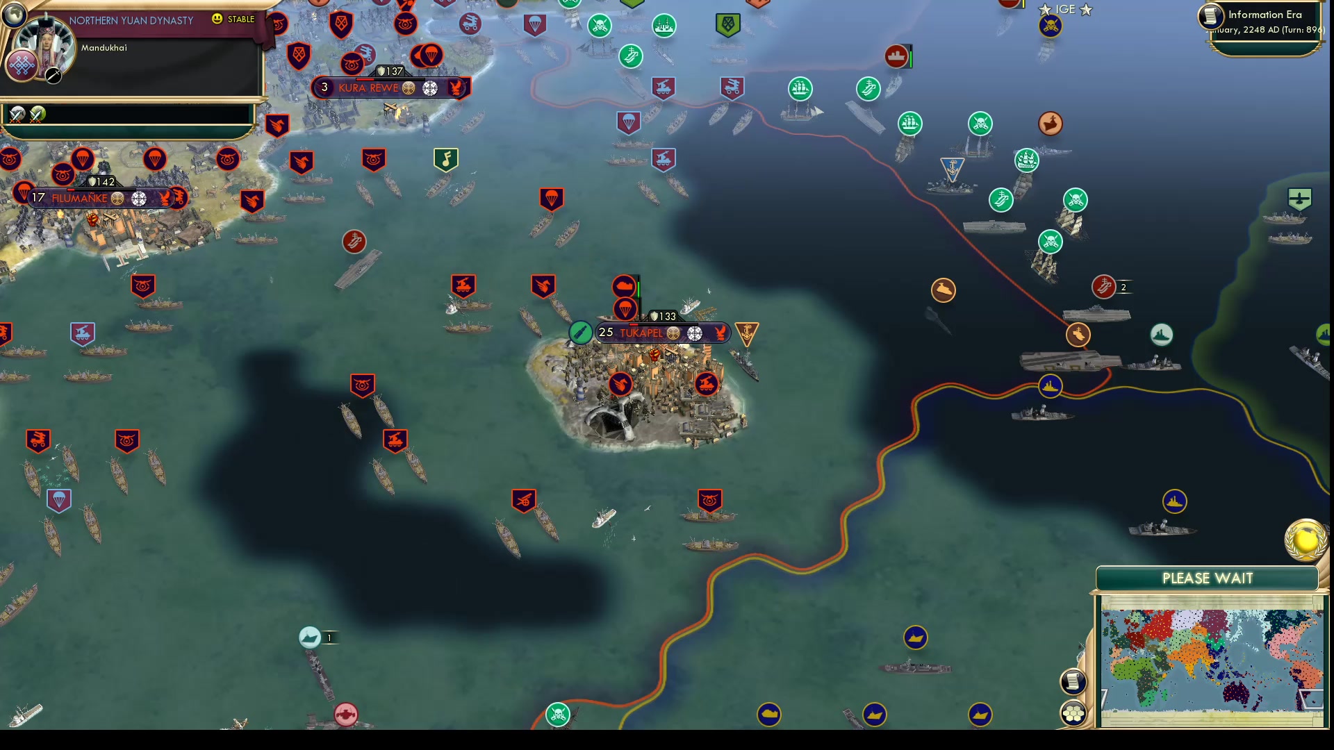 CBR In-Game Screenshot of The End