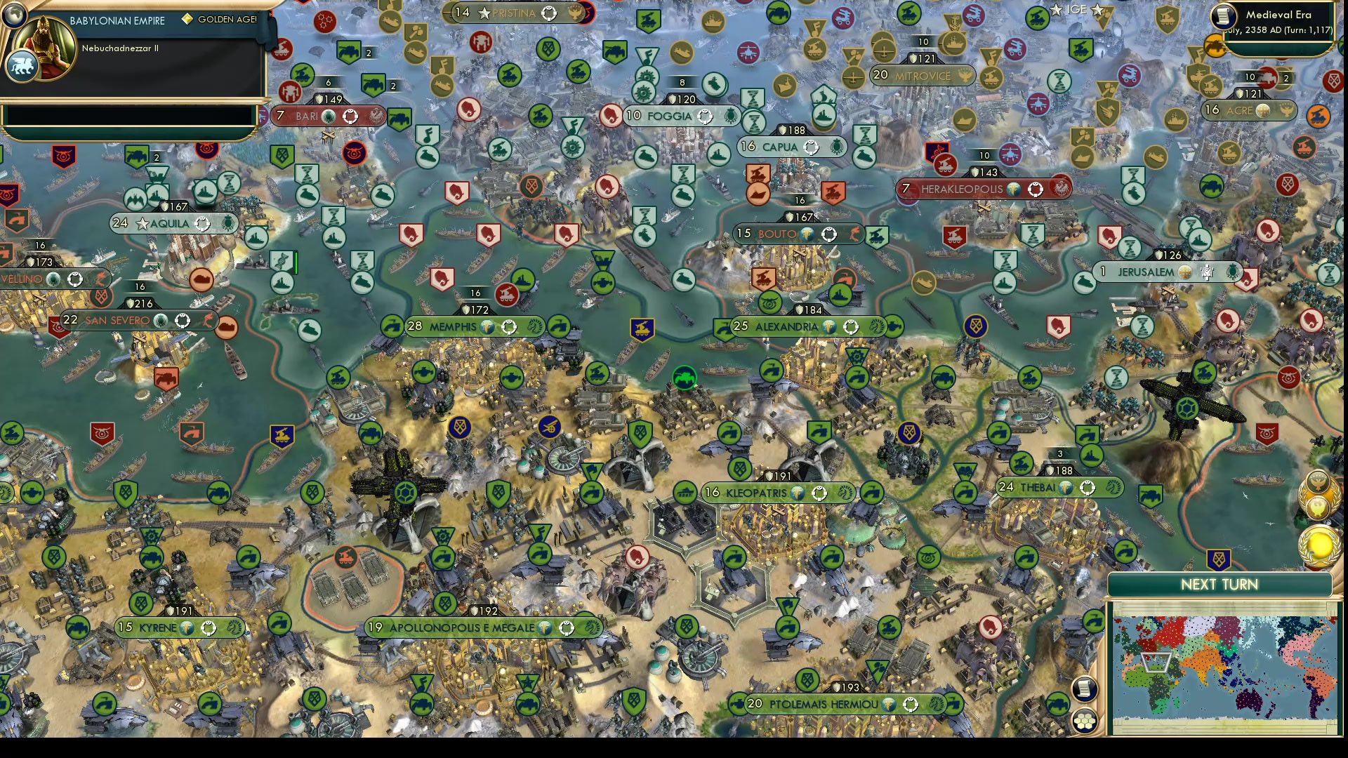CBR In-Game Screenshot of 2x2 Sicilies