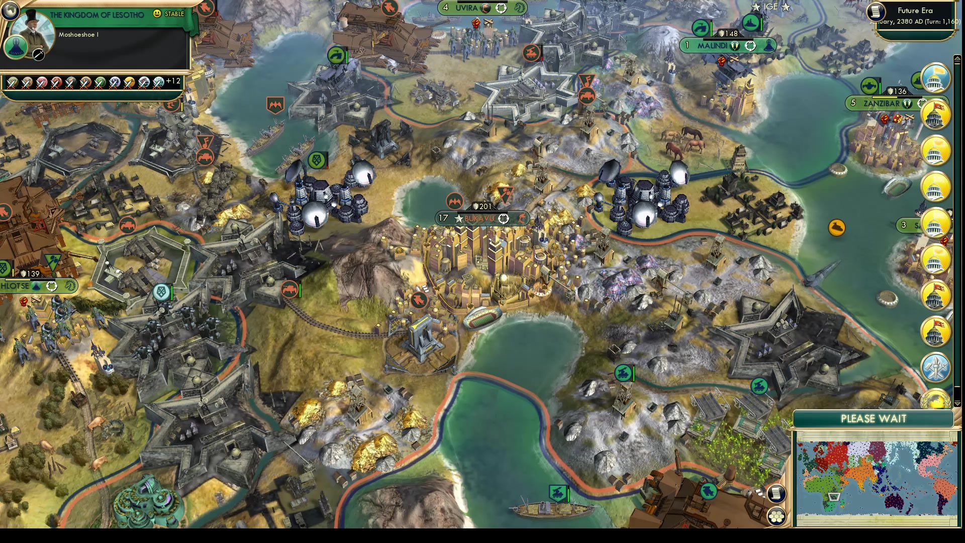 CBR In-Game Screenshot of A Truly Zaire Situation