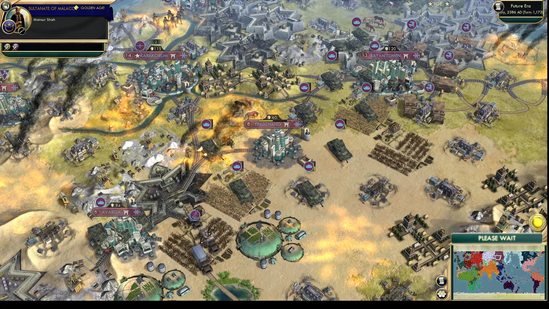 CBR In-Game Screenshot of Bayan Time