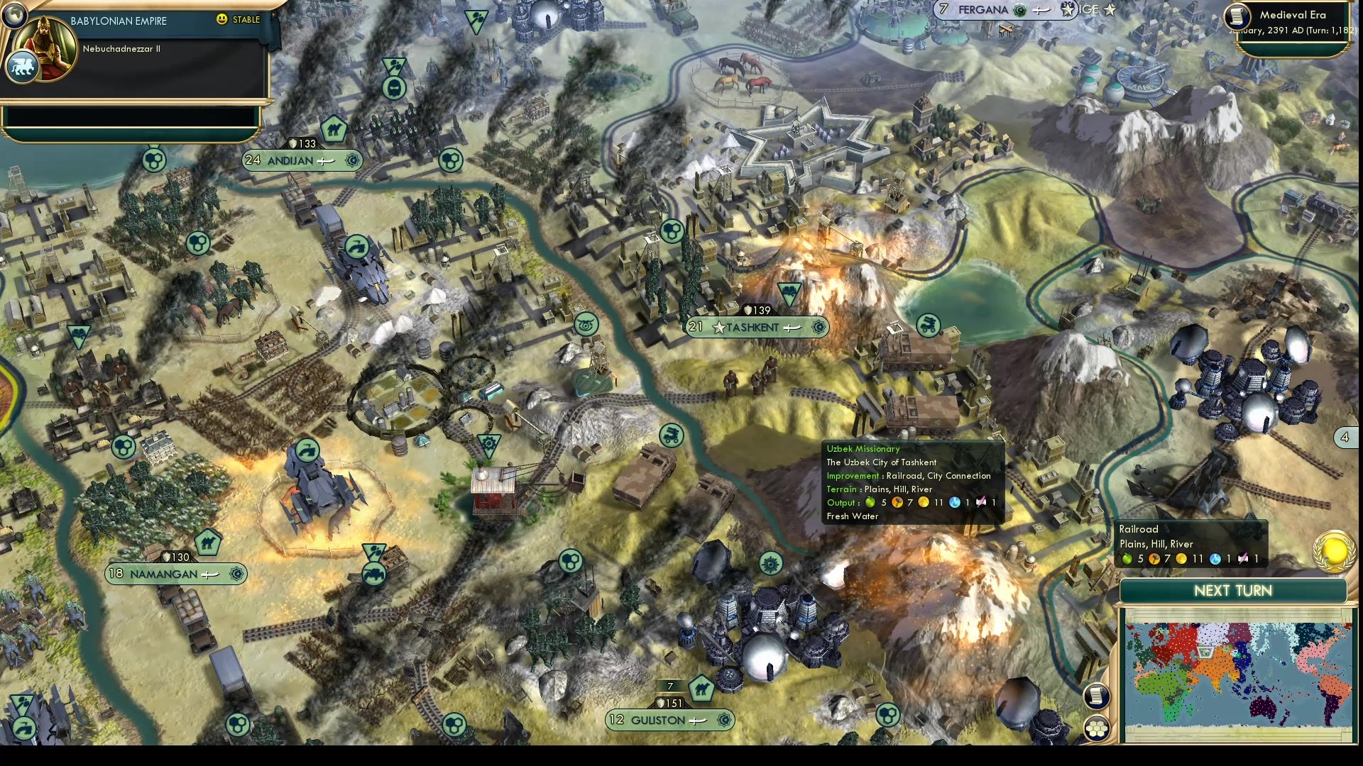 CBR In-Game Screenshot of The Underprepared