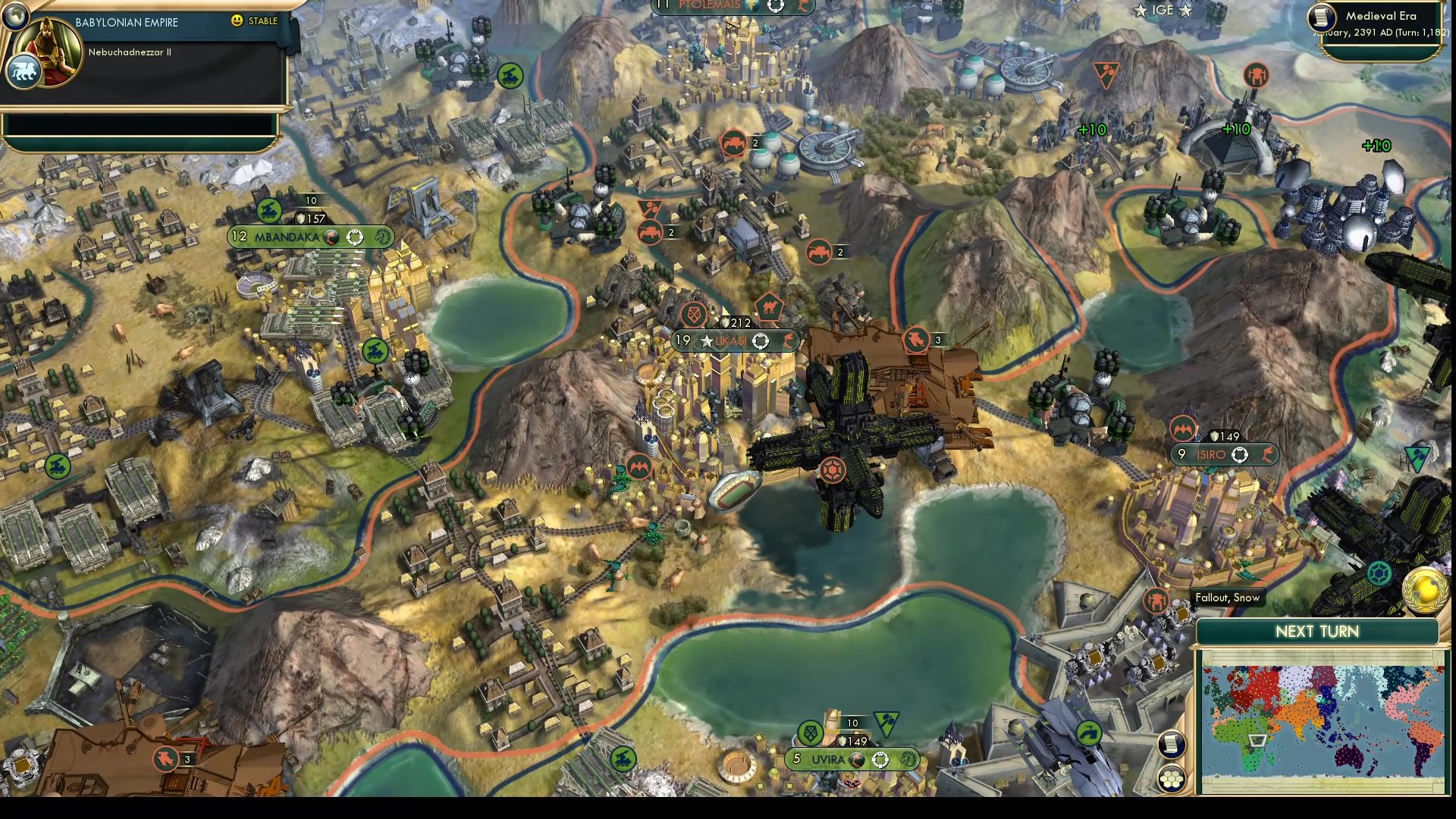 CBR In-Game Screenshot of The Broken (and the Tech Wizards)