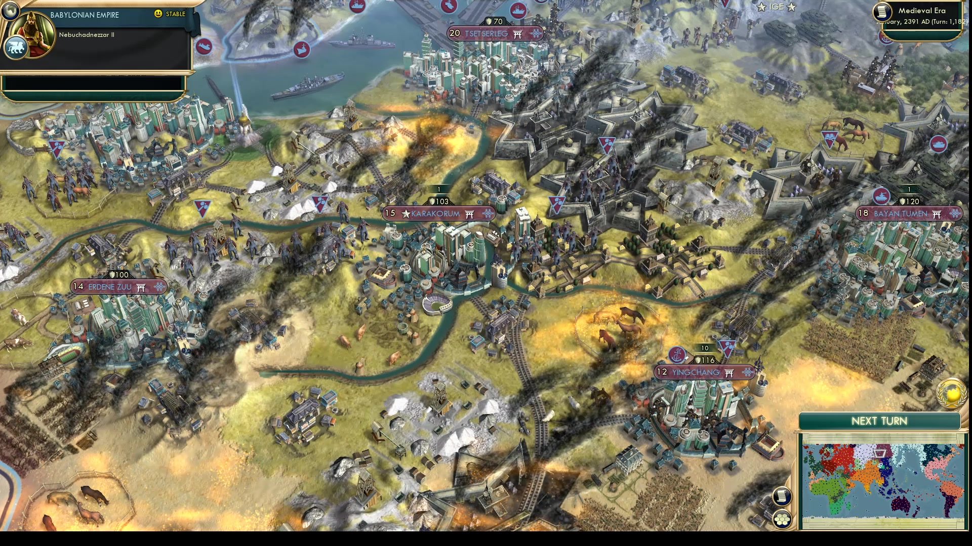 CBR In-Game Screenshot of The Determined (and the Wily)