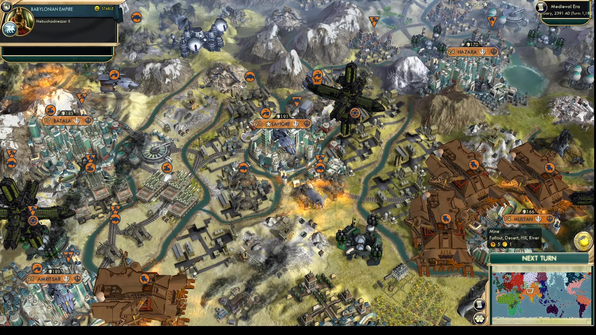 CBR In-Game Screenshot of The Builders