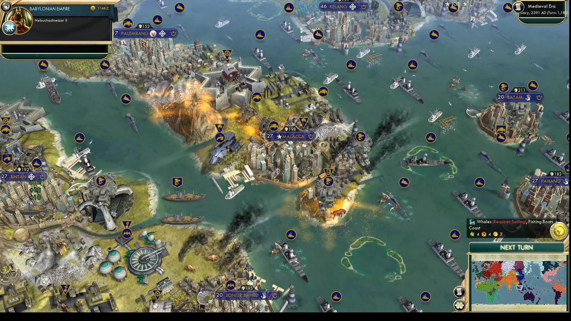 CBR In-Game Screenshot of The Leaders