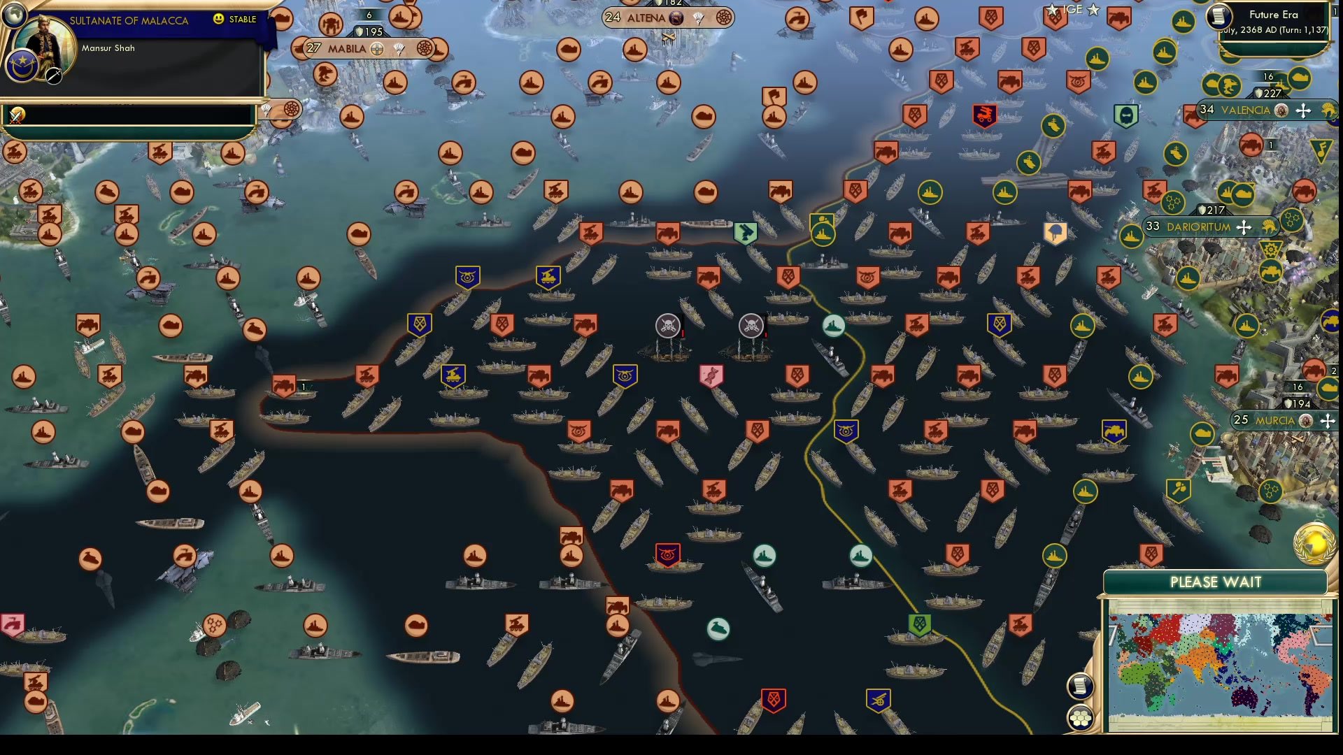 CBR In-Game Screenshot of The Atlantic Garbage Patch