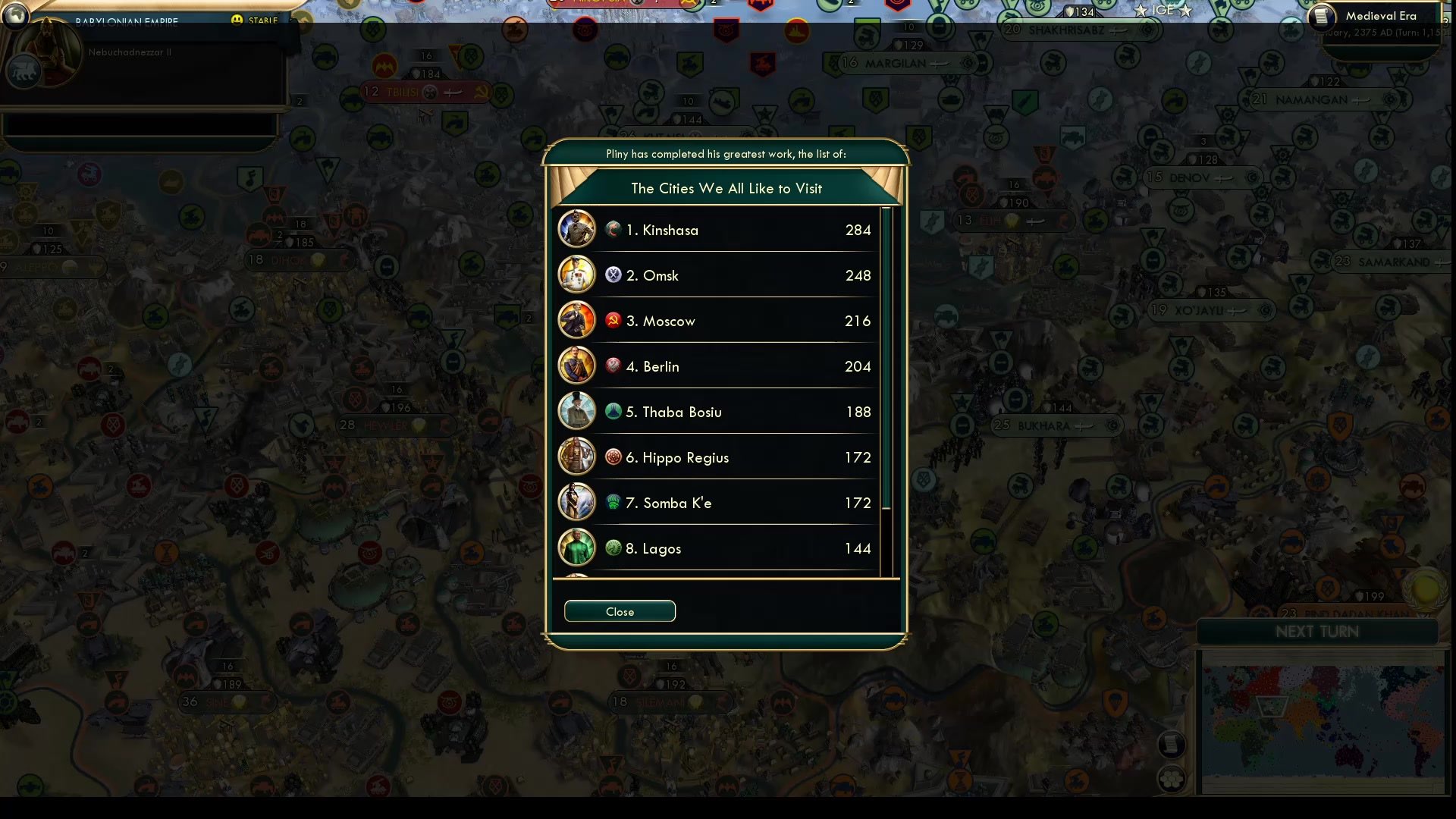 CBR In-Game Screenshot of Thank You Pliny, Now Get Out of the Way