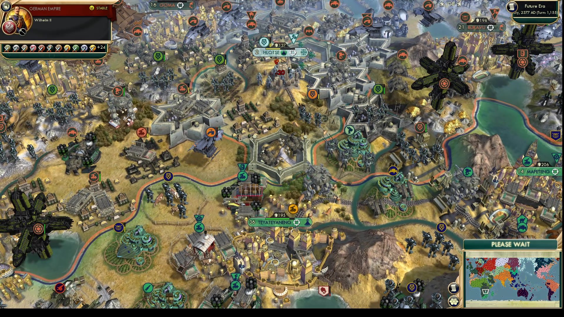 CBR In-Game Screenshot of Hlot and Cold