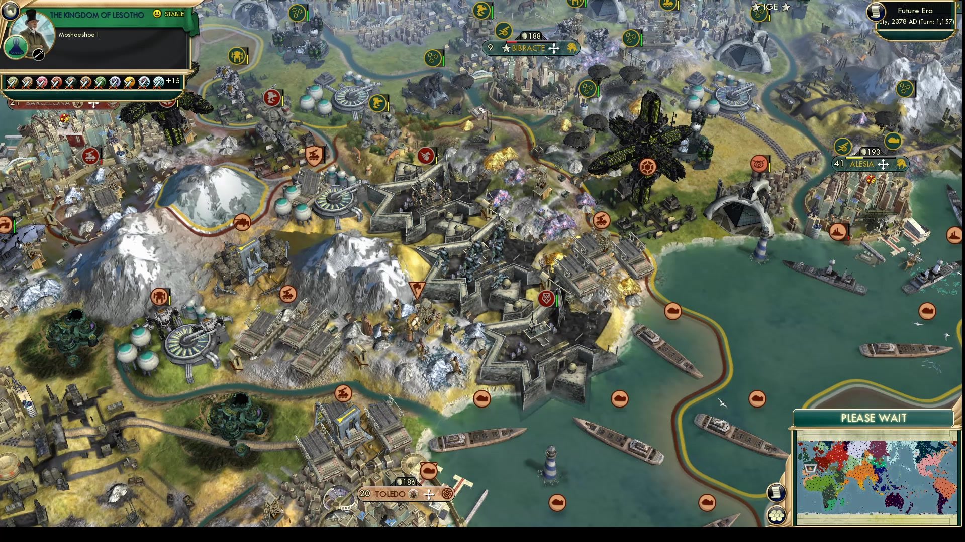 CBR In-Game Screenshot of Bibractured