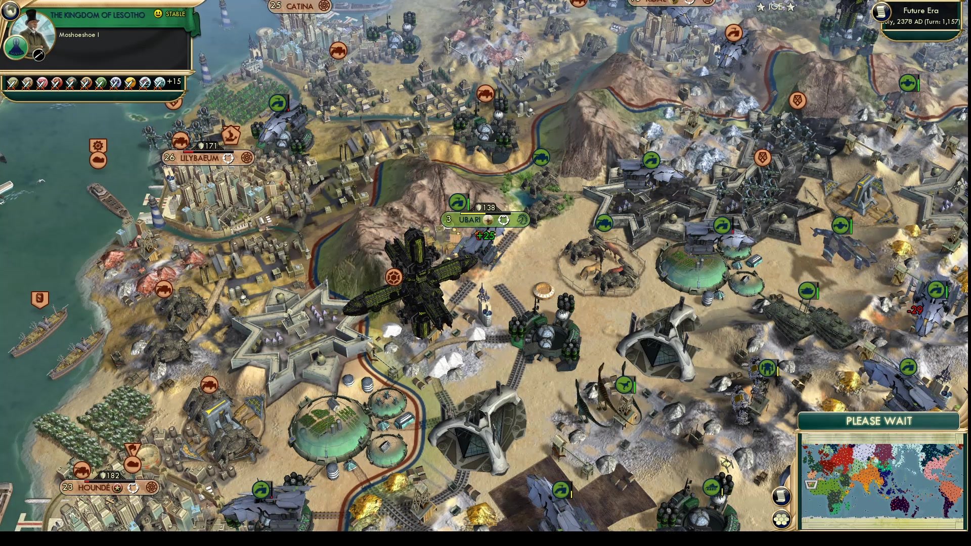 CBR In-Game Screenshot of Undeserted Desert