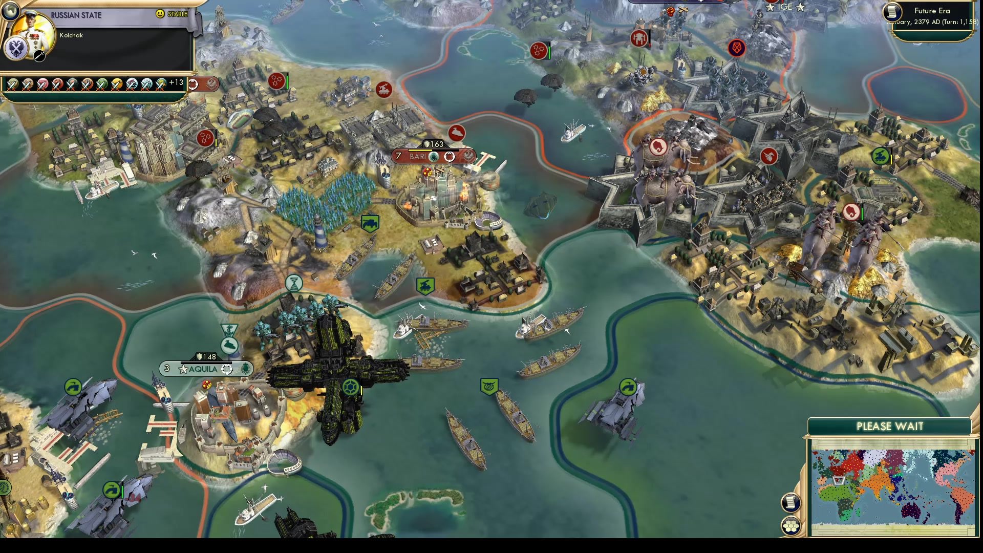 CBR In-Game Screenshot of True Two Sicilies