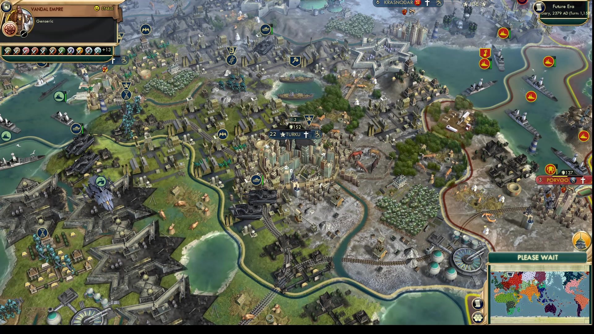 CBR In-Game Screenshot of Staring Down Infinnity