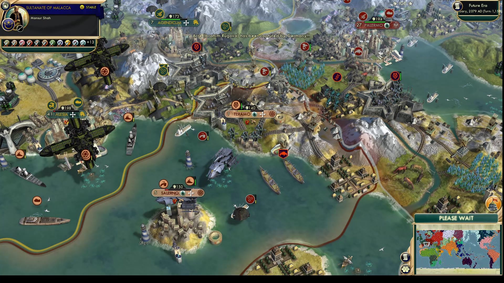 CBR In-Game Screenshot of Alesi-er to Run