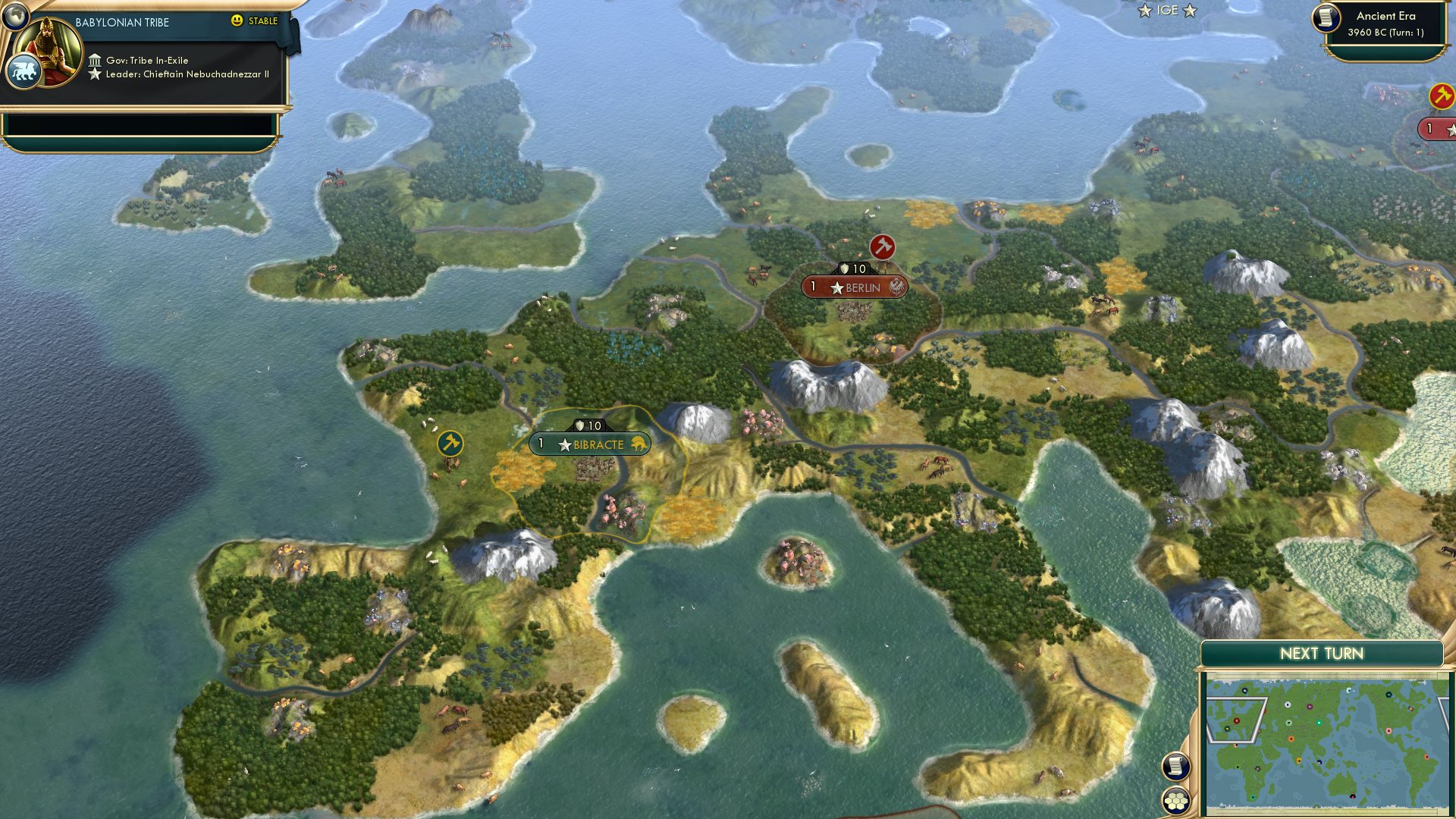 CBR In-Game Screenshot of You’re Up, Europe