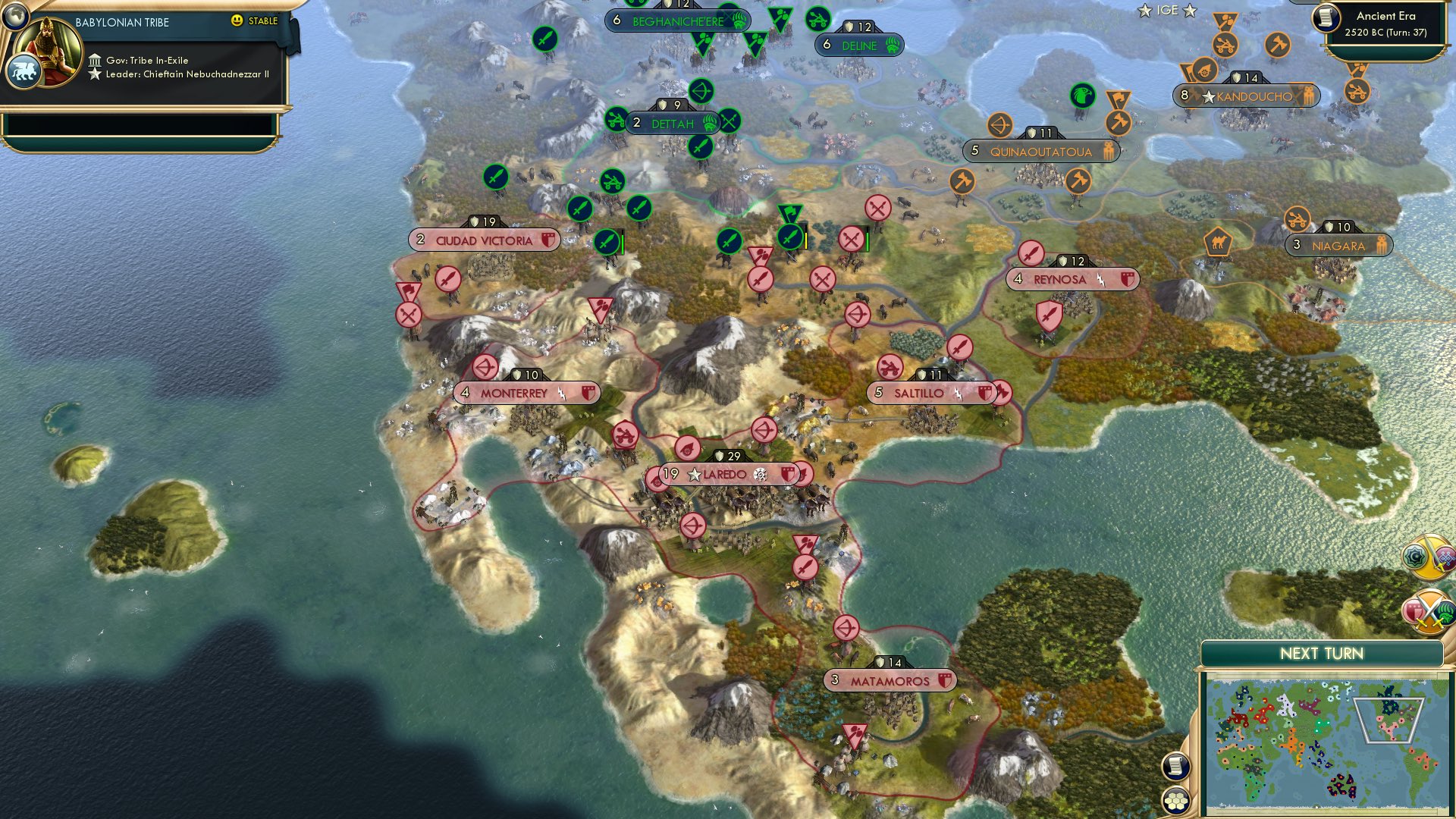 CBR In-Game Screenshot of The Cold Bear and the Cowboy