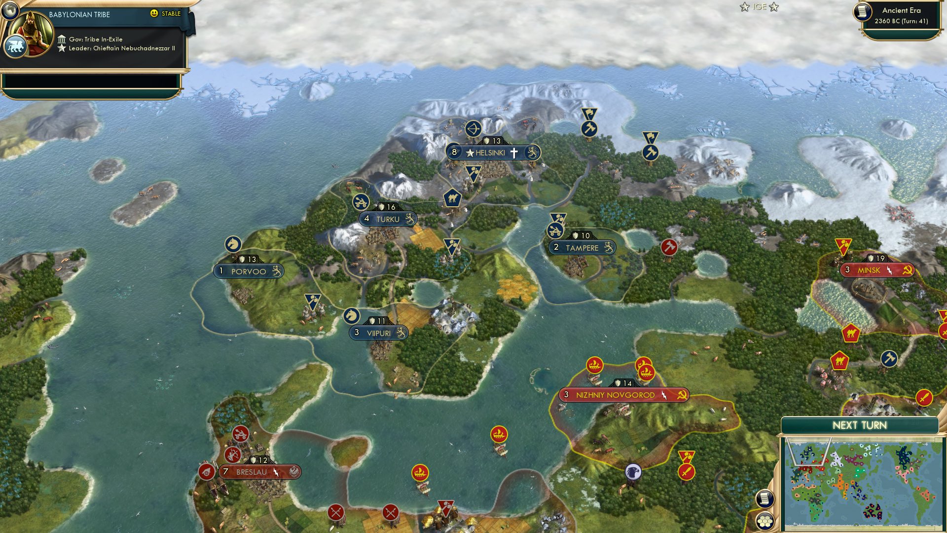 CBR In-Game Screenshot of Fine-land