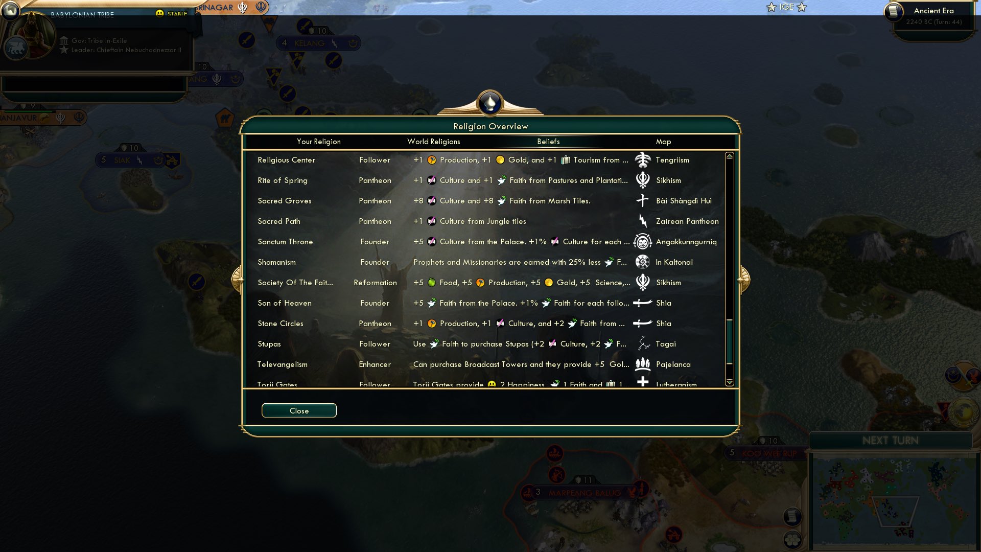 CBR In-Game Screenshot of Sikhing Out Cool Sites