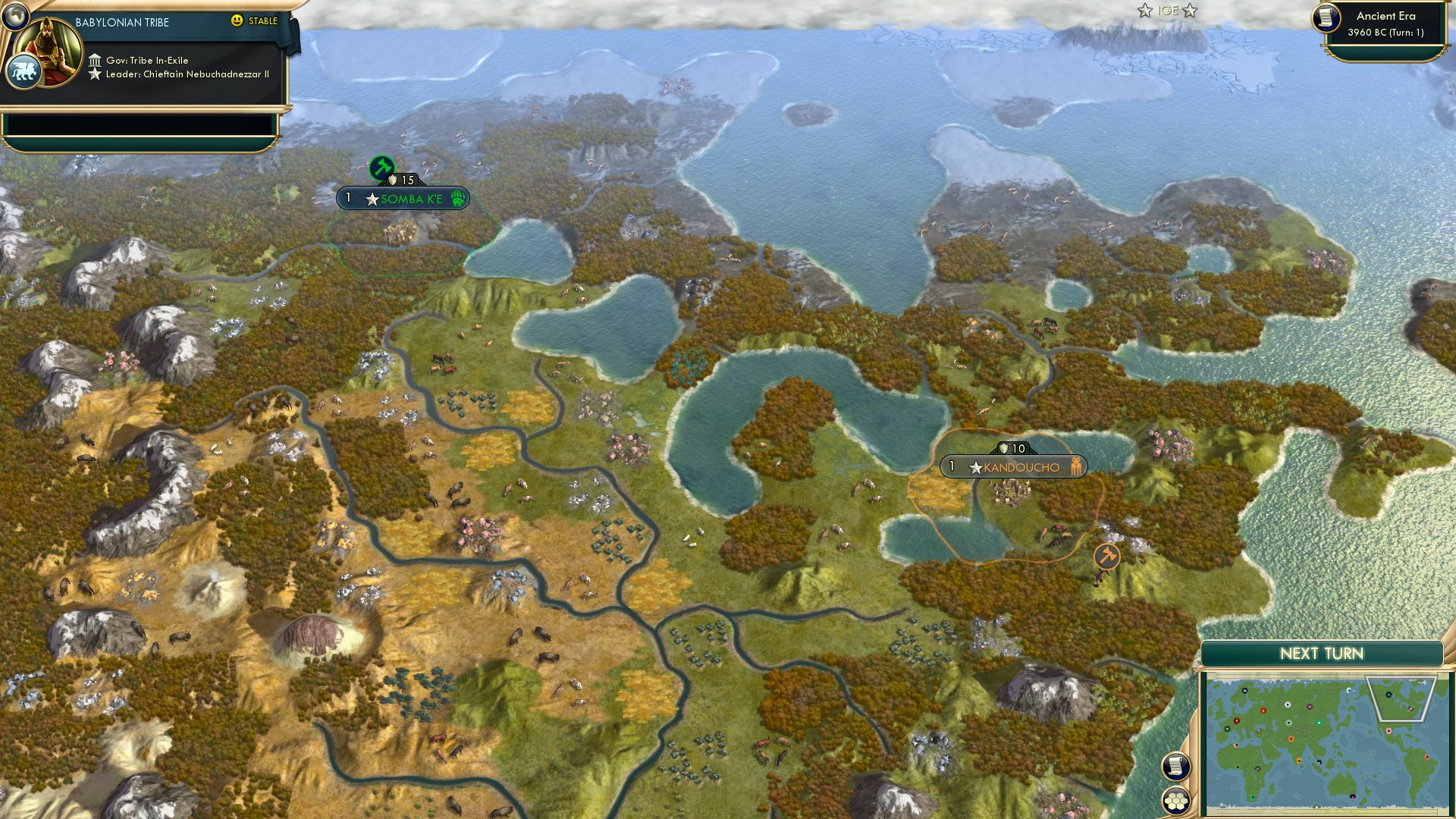 CBR In-Game Screenshot of Mother and Son