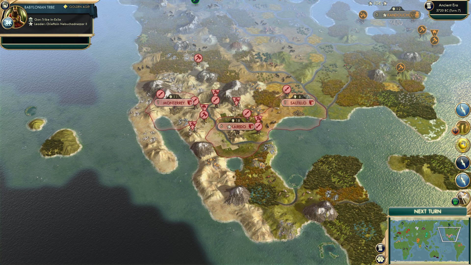 CBR In-Game Screenshot of Grande Wall