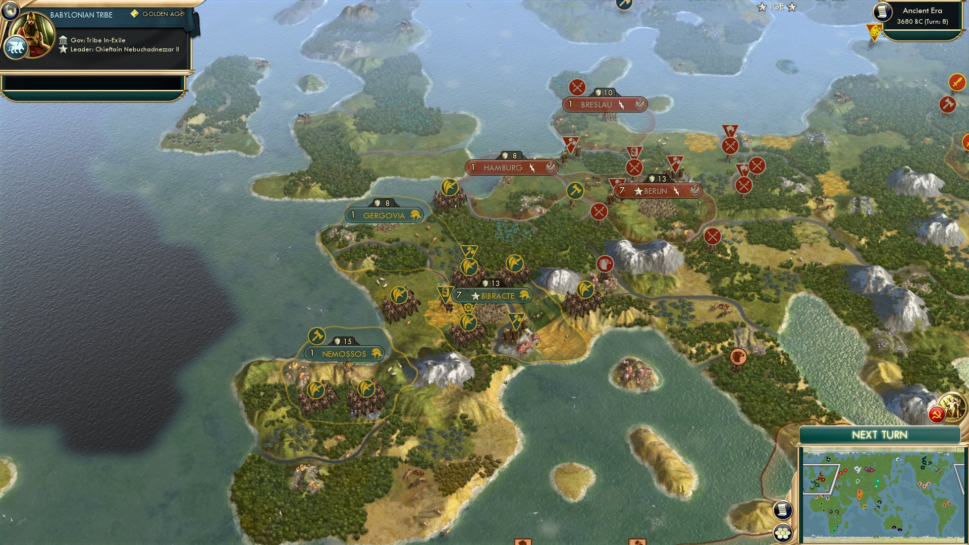 CBR In-Game Screenshot of The Sworn and the Schwerin