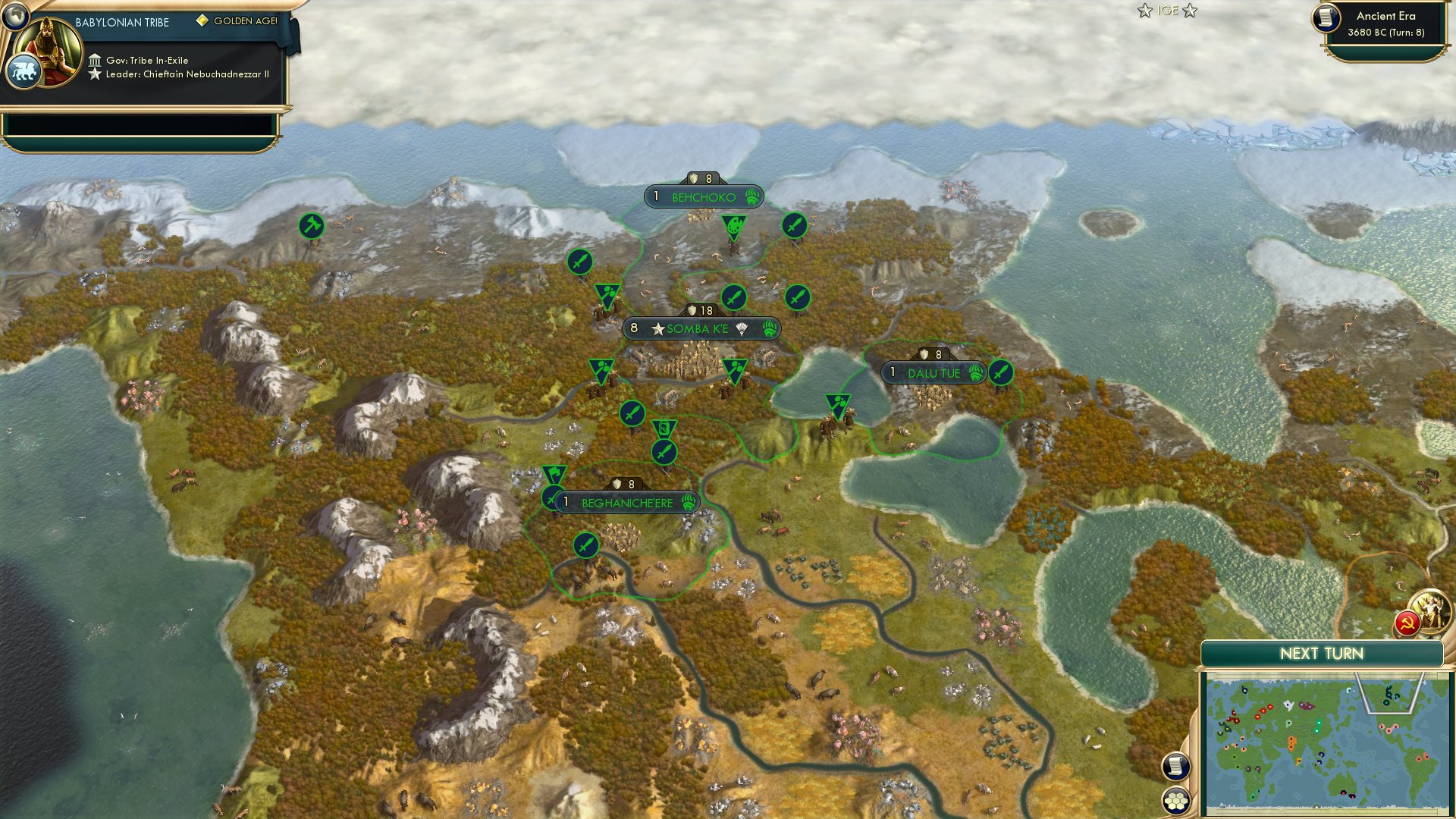 CBR In-Game Screenshot of Tundra Time