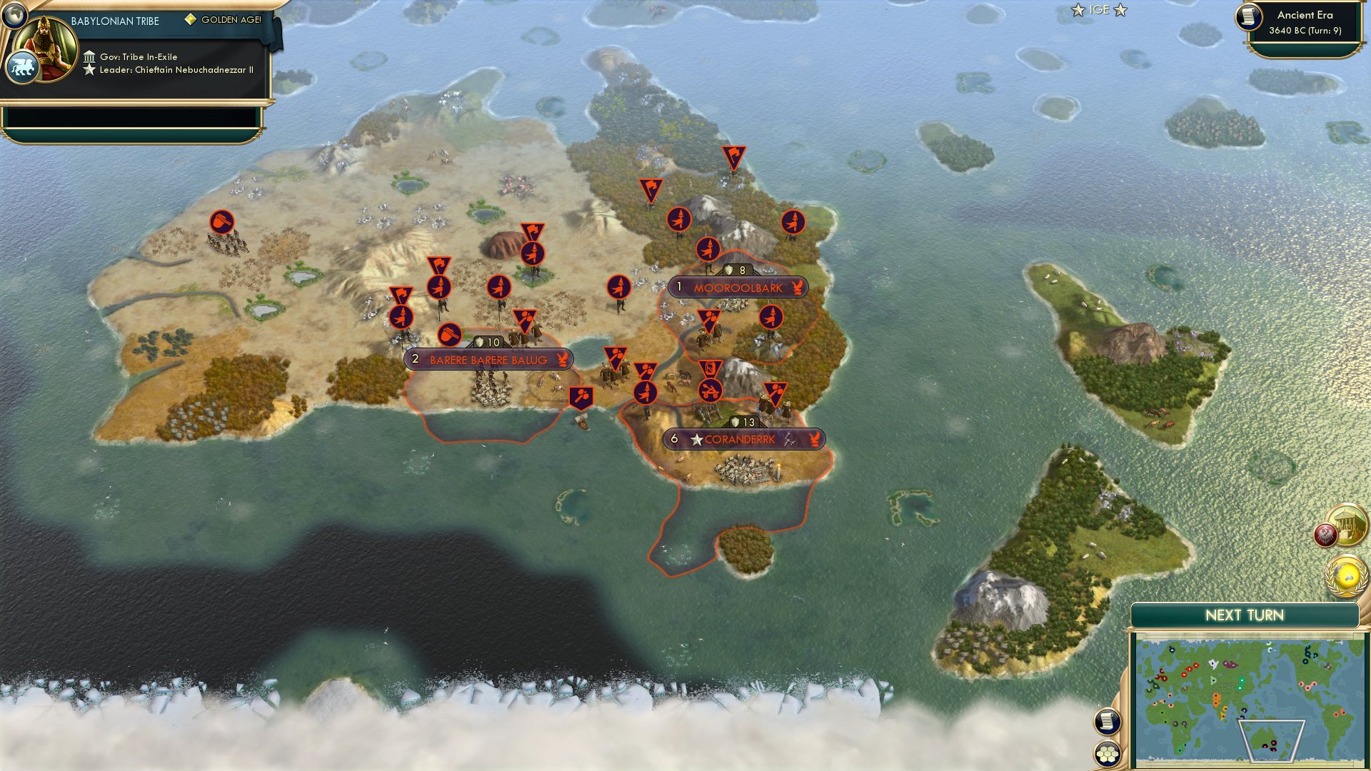 CBR In-Game Screenshot of A Lonely Rock