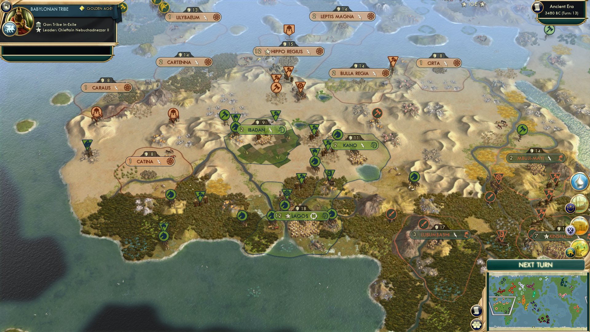CBR In-Game Screenshot of Welcome to Cirta, Population: Horse