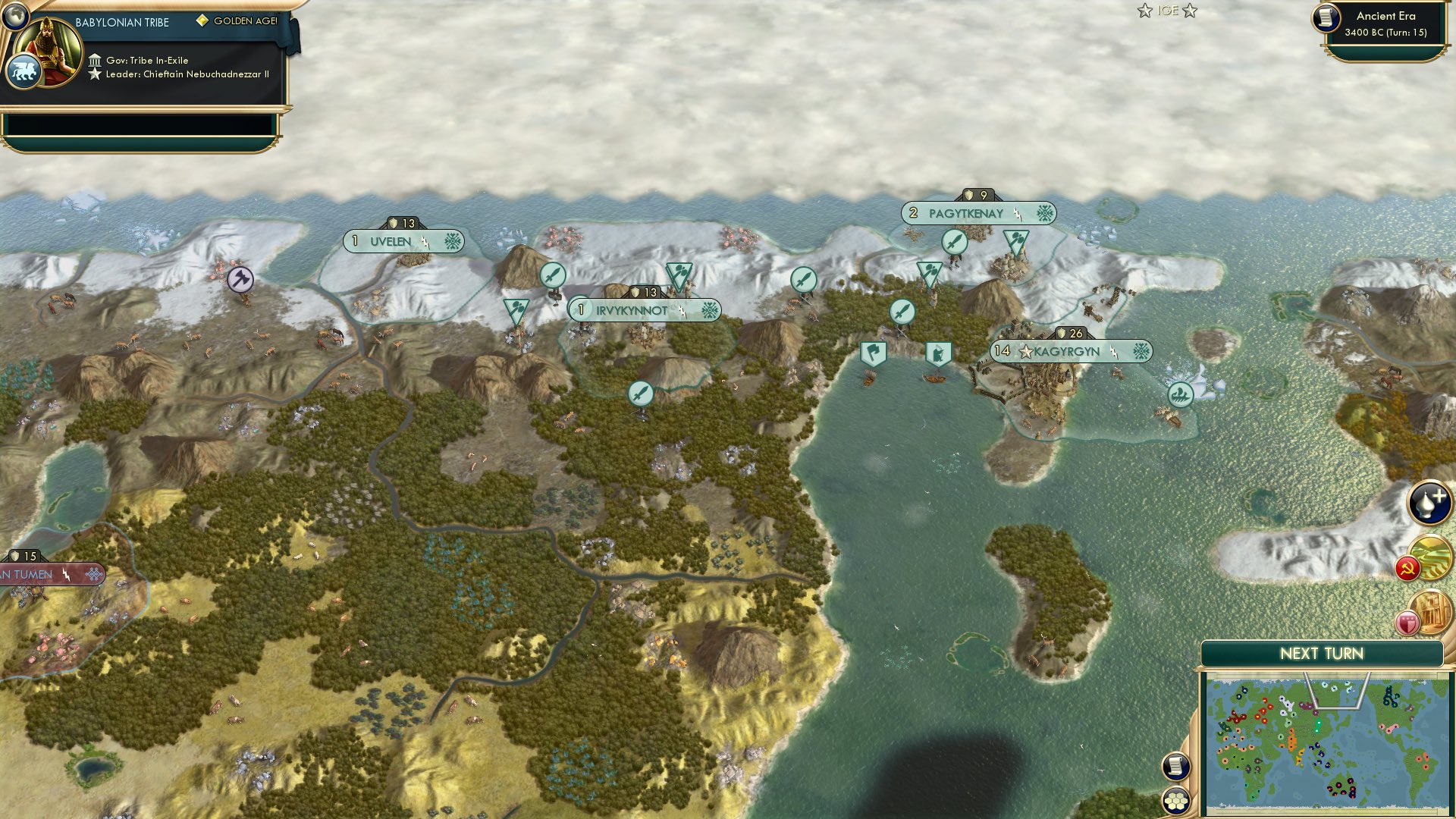 CBR In-Game Screenshot of So Far, Snow Good