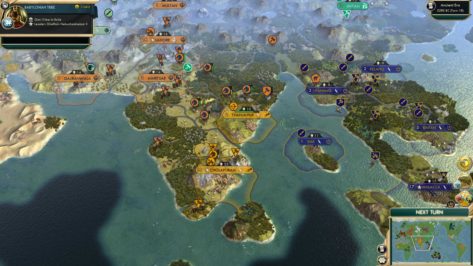 CBR In-Game Screenshot of Four Horsemen