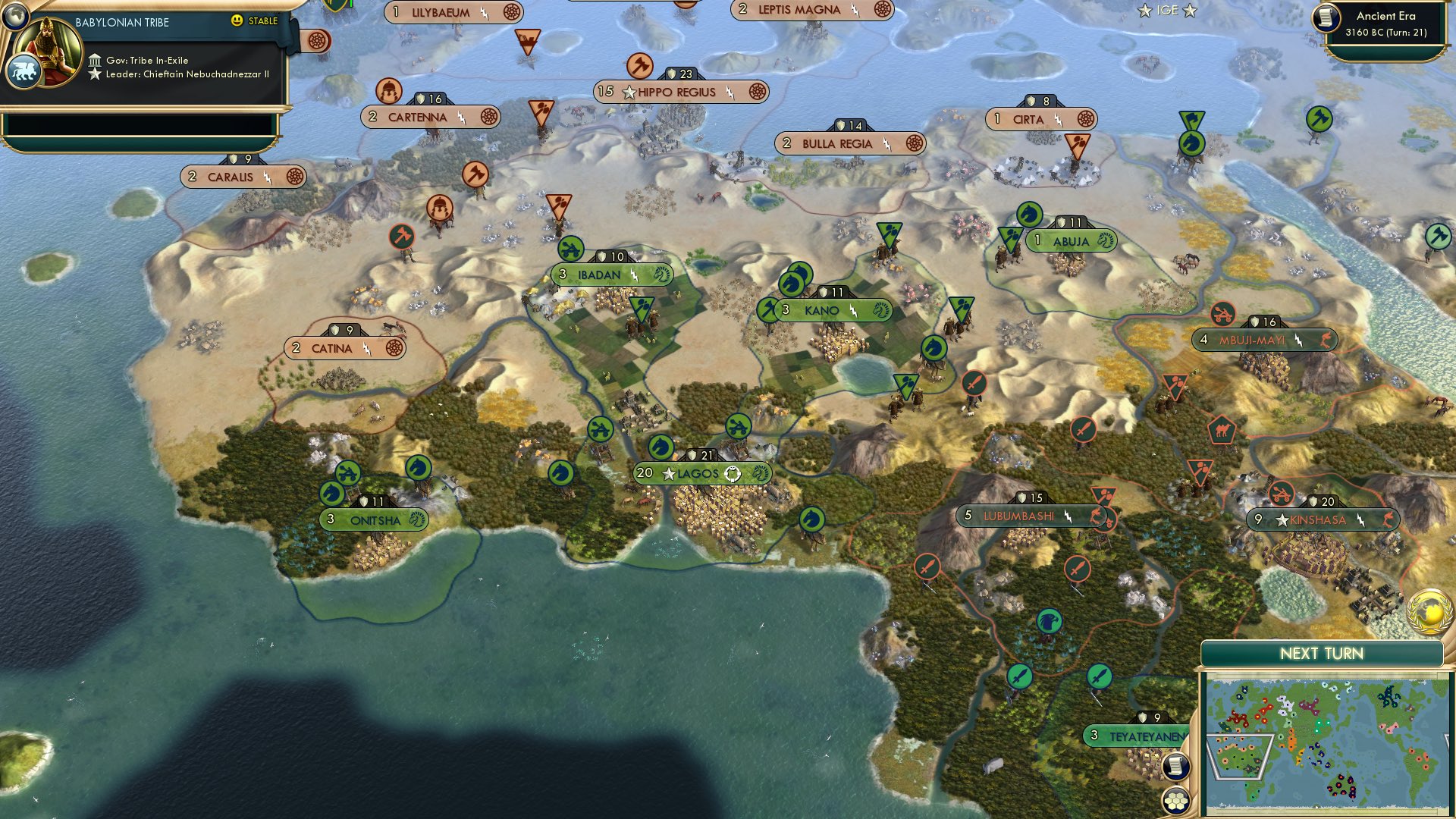 CBR In-Game Screenshot of Nile-geria