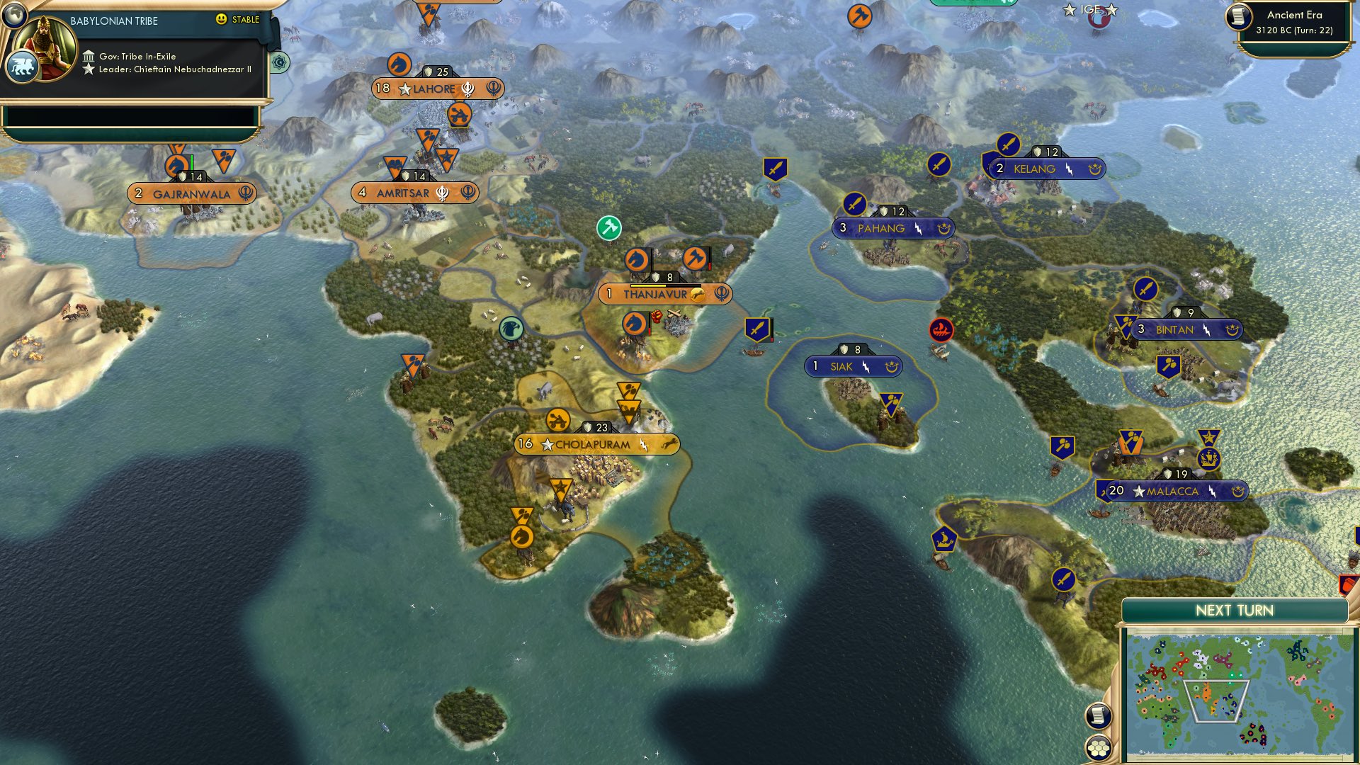 CBR In-Game Screenshot of Turning the Tiger