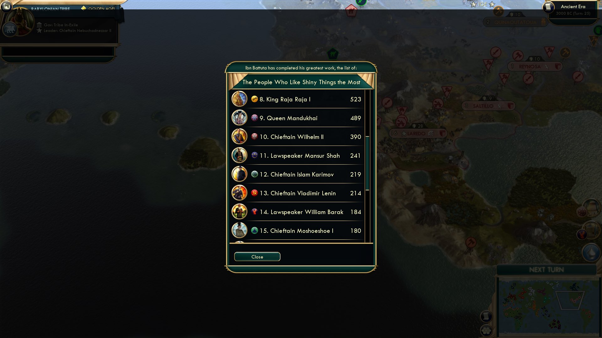 CBR In-Game Screenshot of Malacking